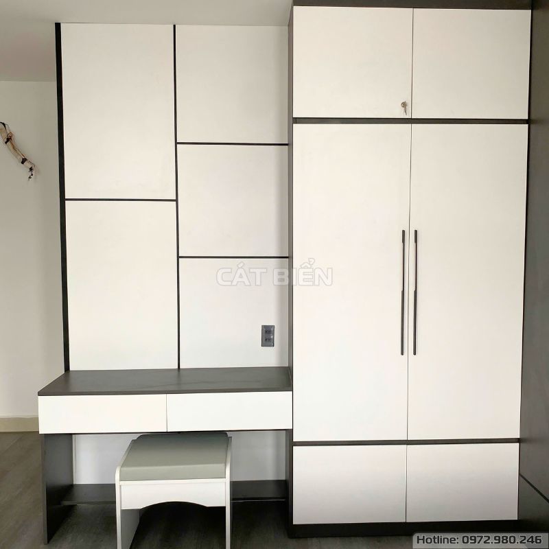 Nội Thất Phòng Ngủ Chị Vân Chung Cư Sophia Rạch Giá NTPN-132