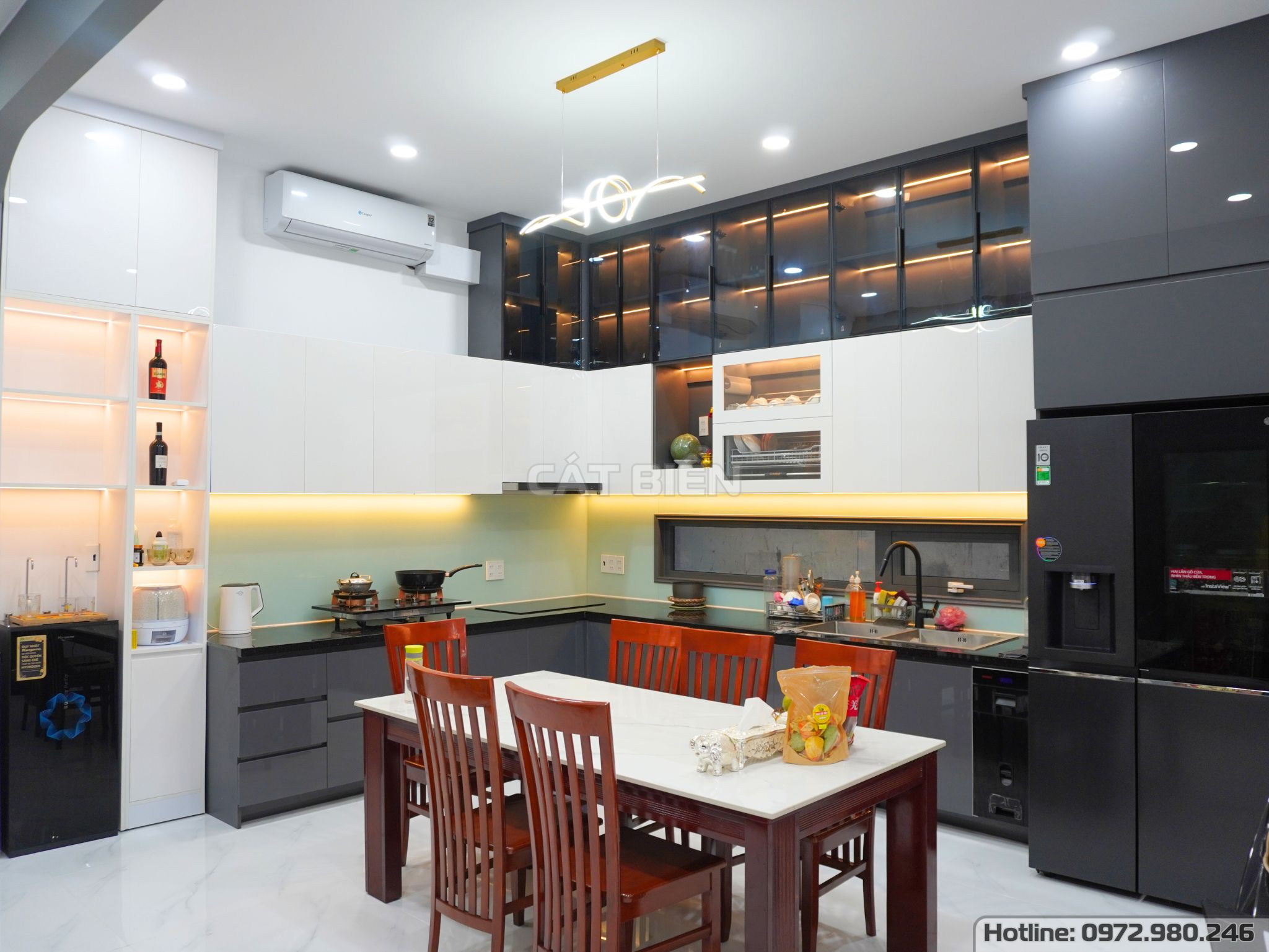 Nội Thất Phòng Bếp Anh Trường Lâm Quang Ky NTPB-119