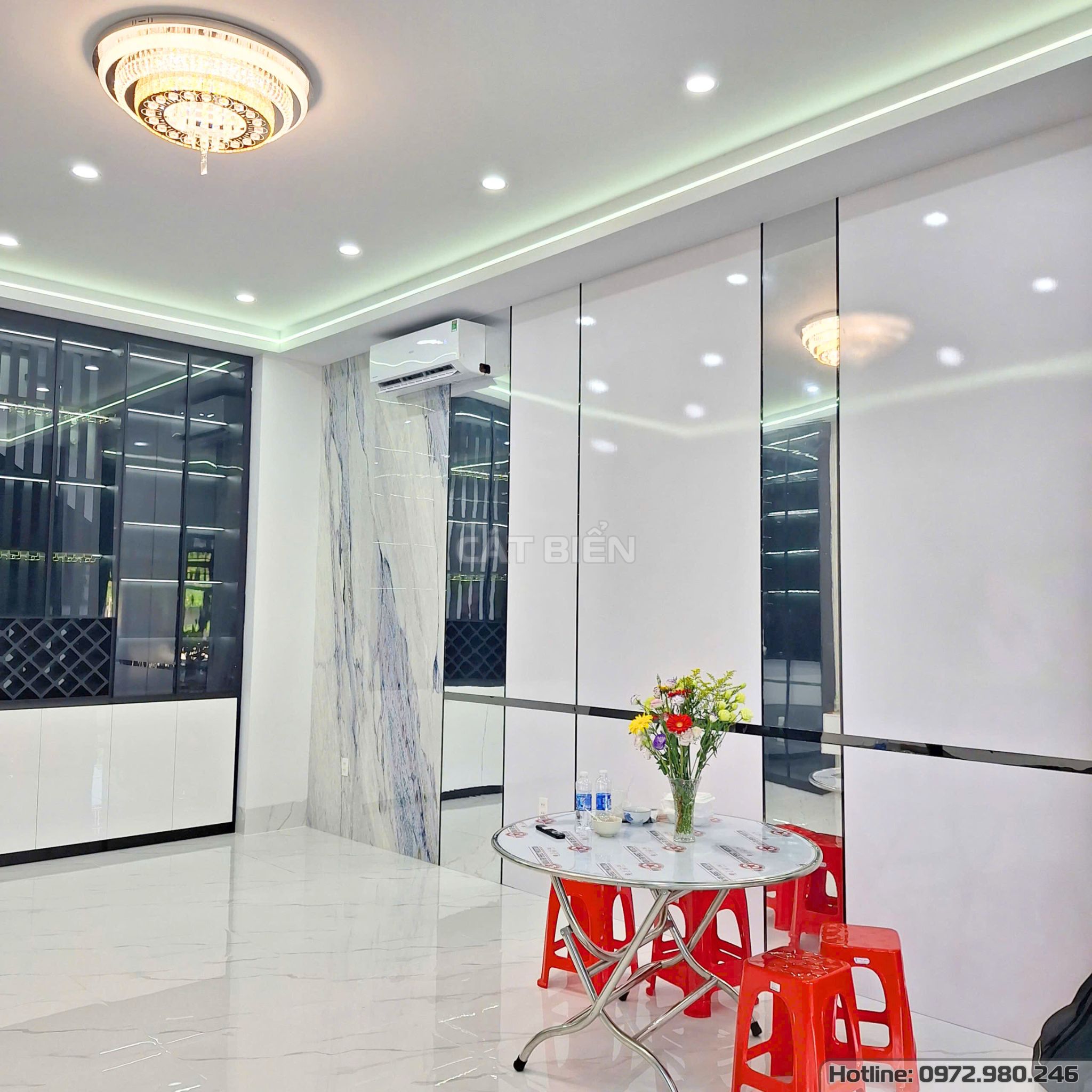 Nội Thất Phòng Khách Chị Tươi KDT Phú Cường NTPK-136