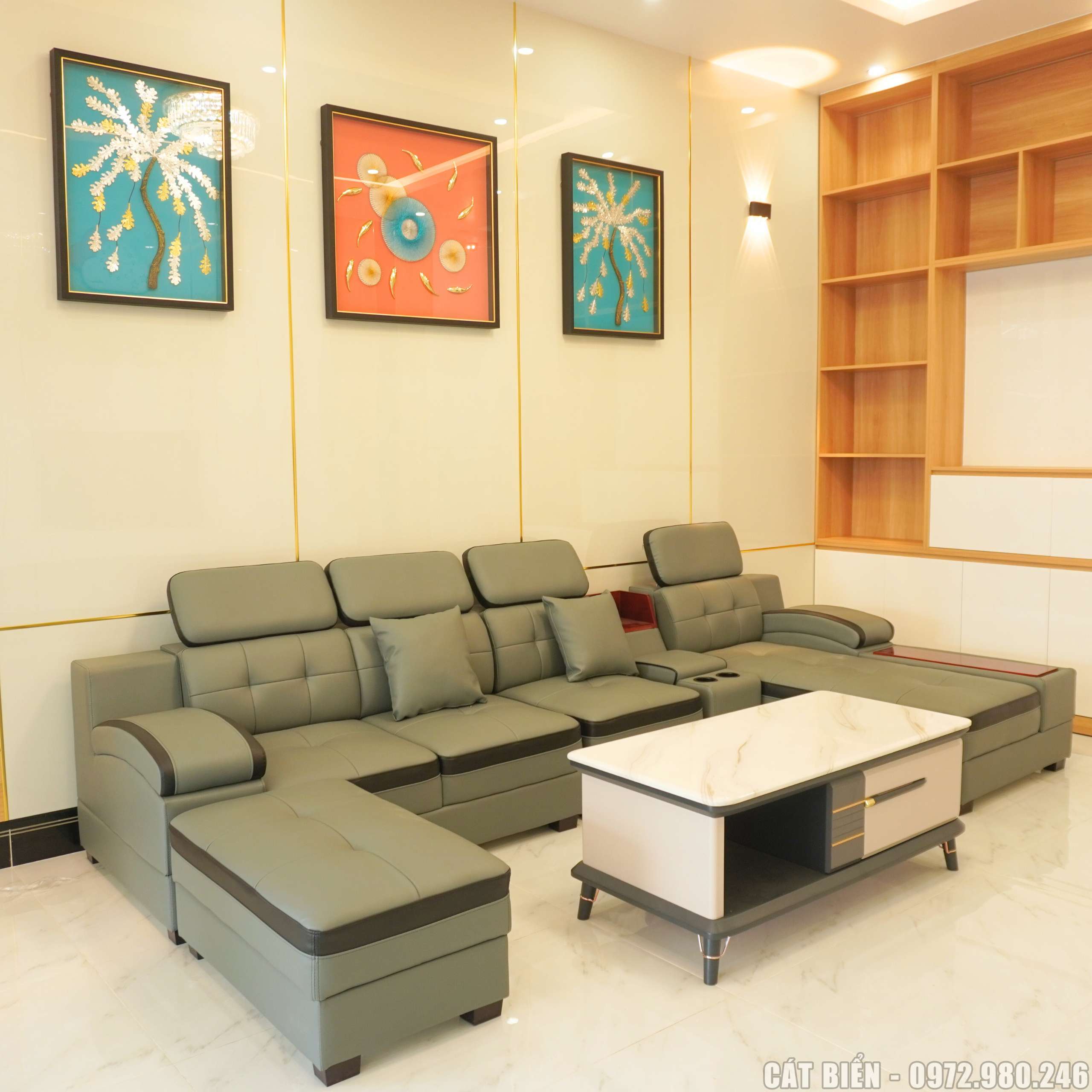 Nội Thất Phòng Khách Anh Tâm Minh Lương NTPK-111