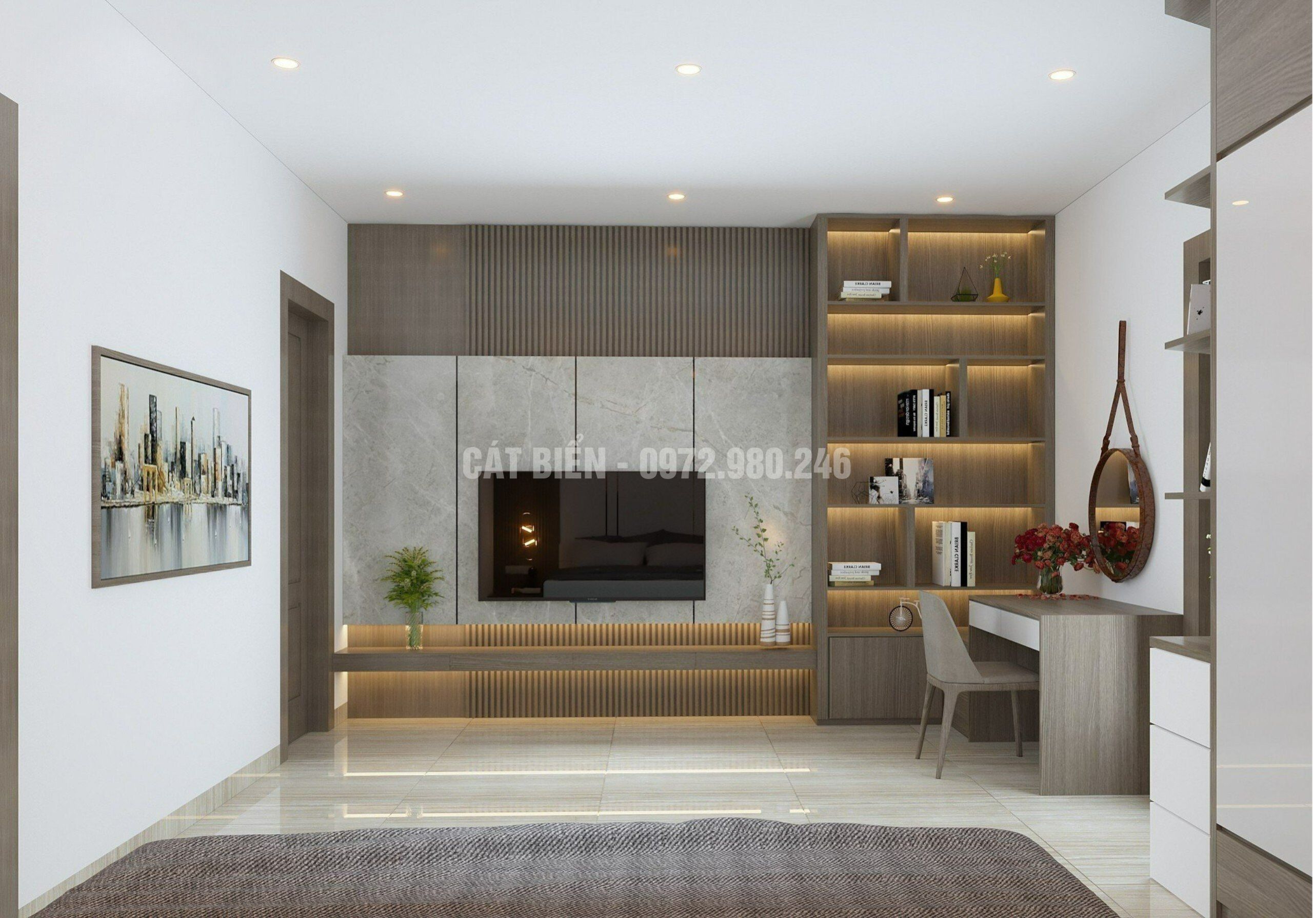 Nội Thất Phòng Ngủ Anh My KDT Tây Bắc NTPN-102