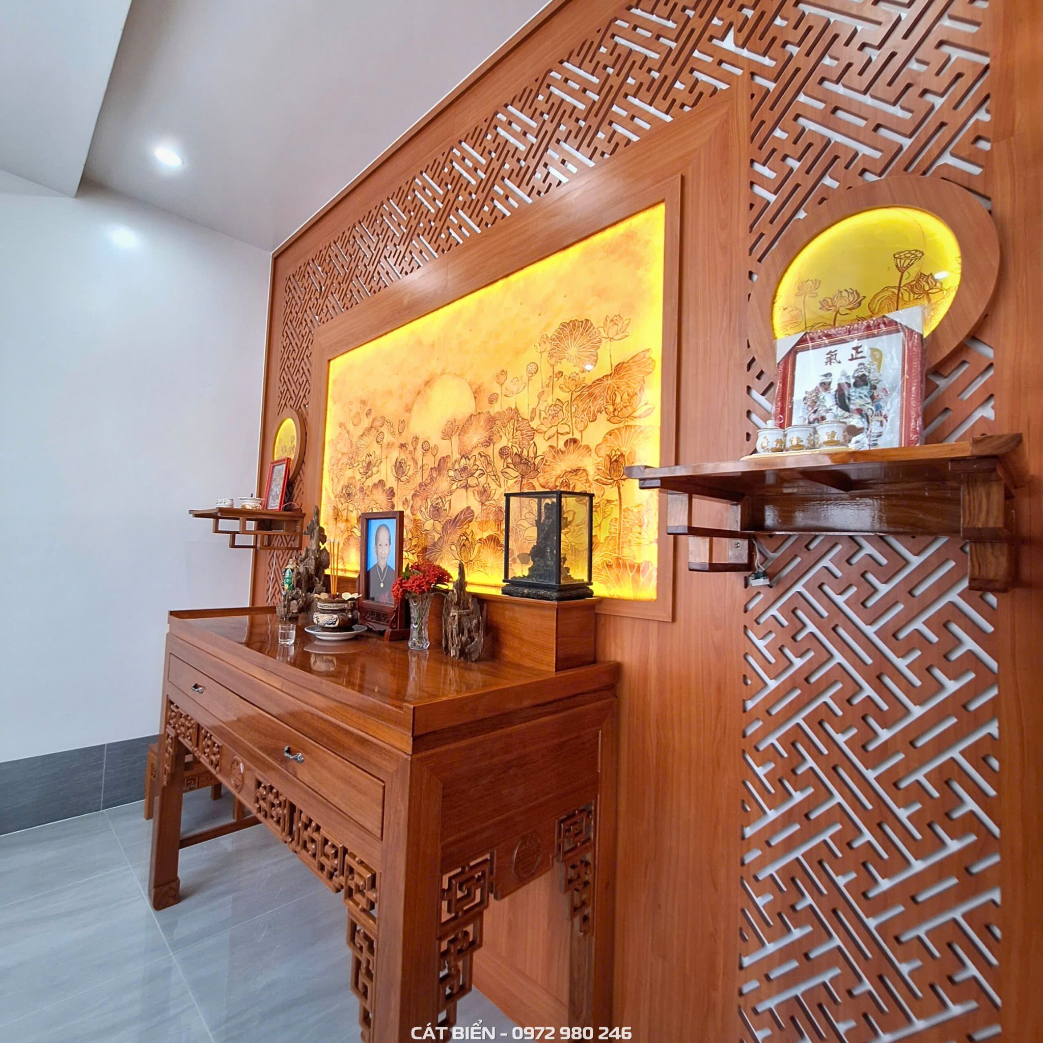 Nội Thất Phòng Thờ Chị Xuân Tân Hiệp NTPT-115