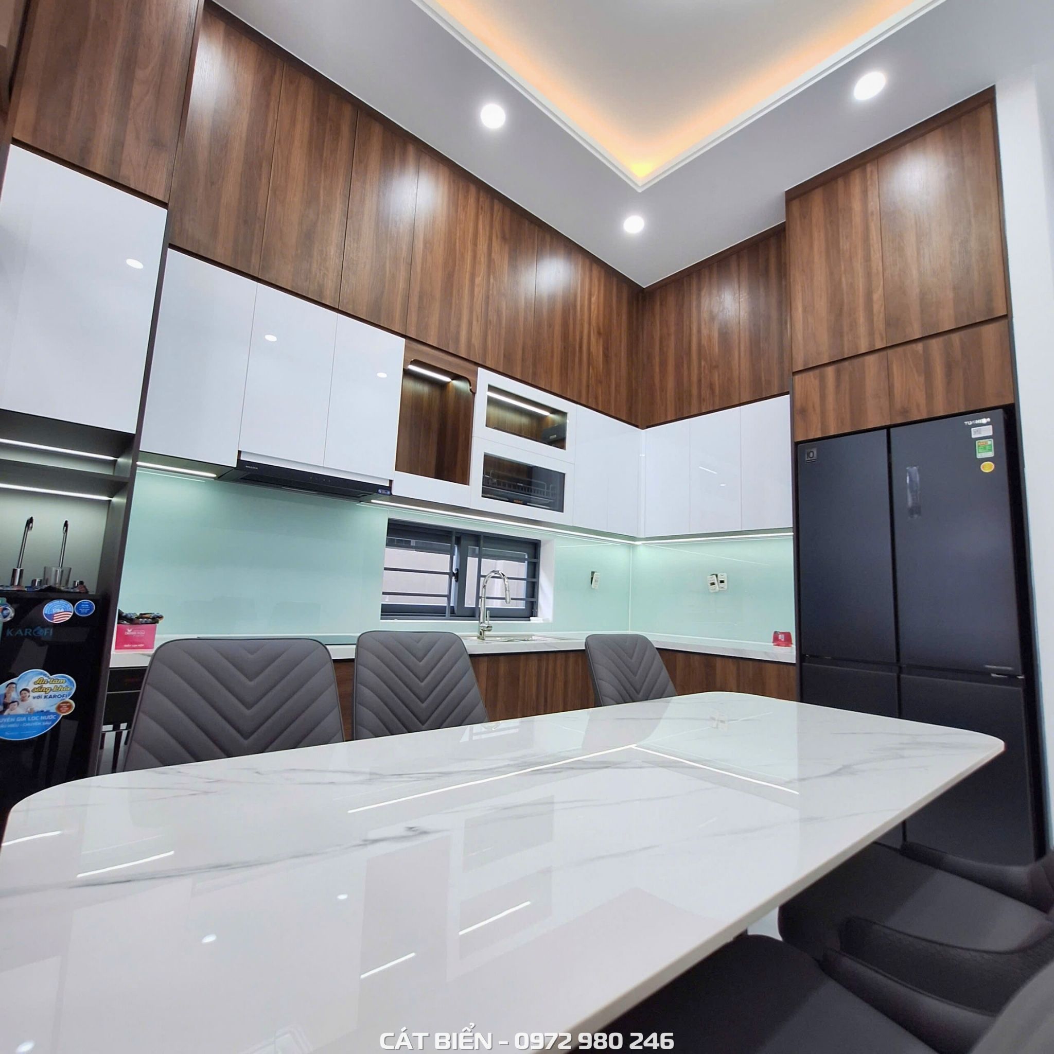 Nội Thất Phòng Bếp Chị Hạnh Hòn Đất NTPB-132