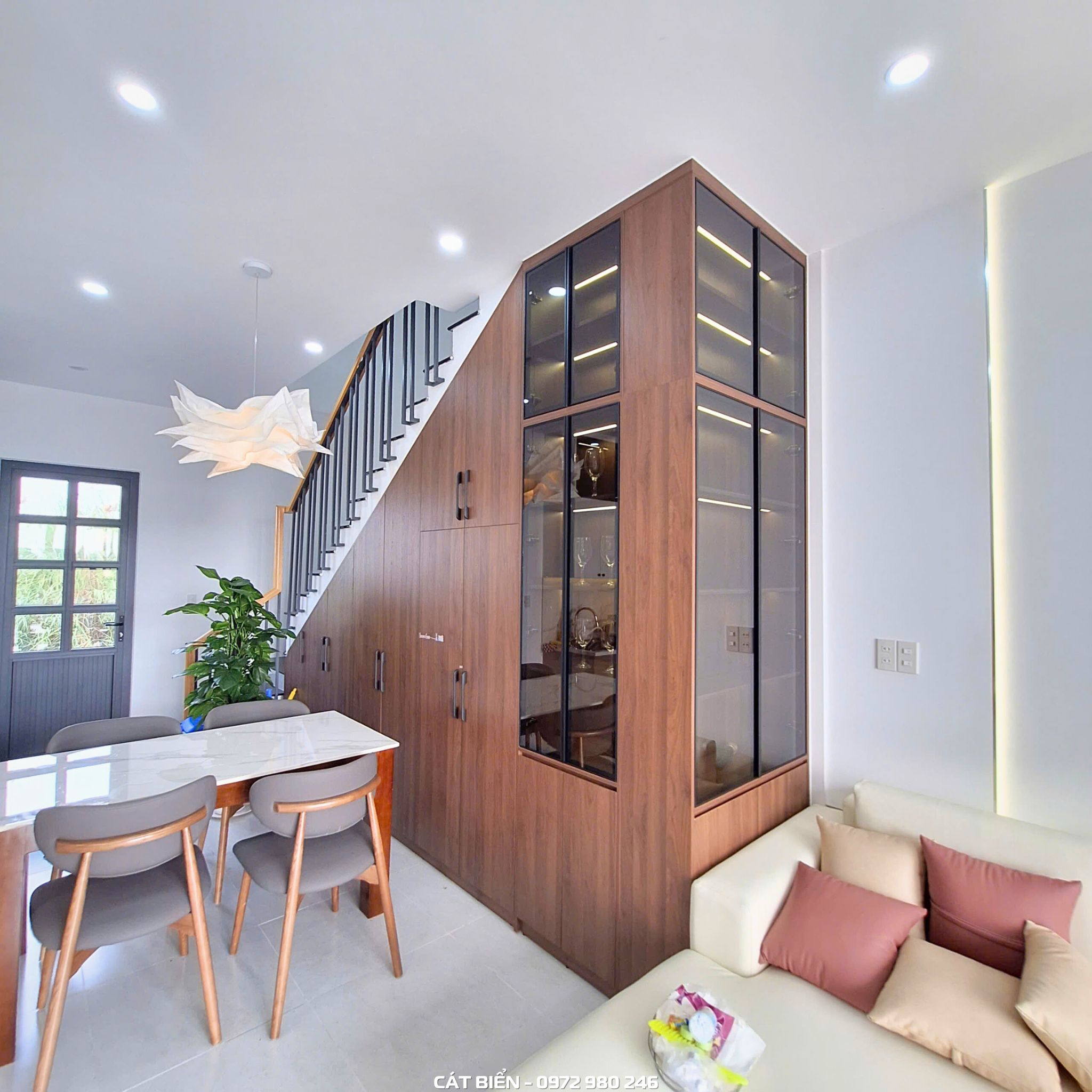 Nội Thất Phòng Khách Chị Tú CIC Boulevard NTPK-149