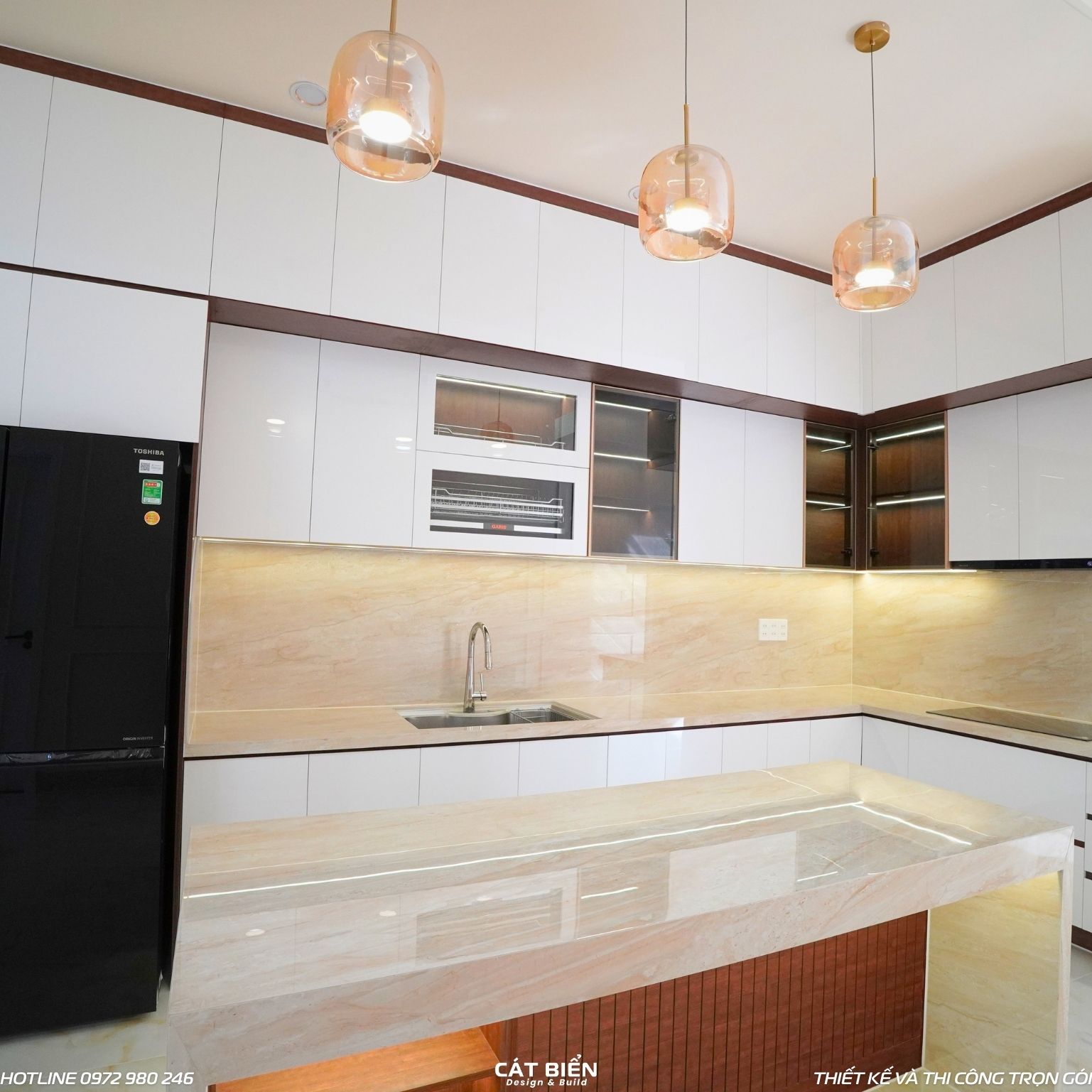 Nội Thất Phòng Bếp Chị Thùy Rạch Giá NTPB-140