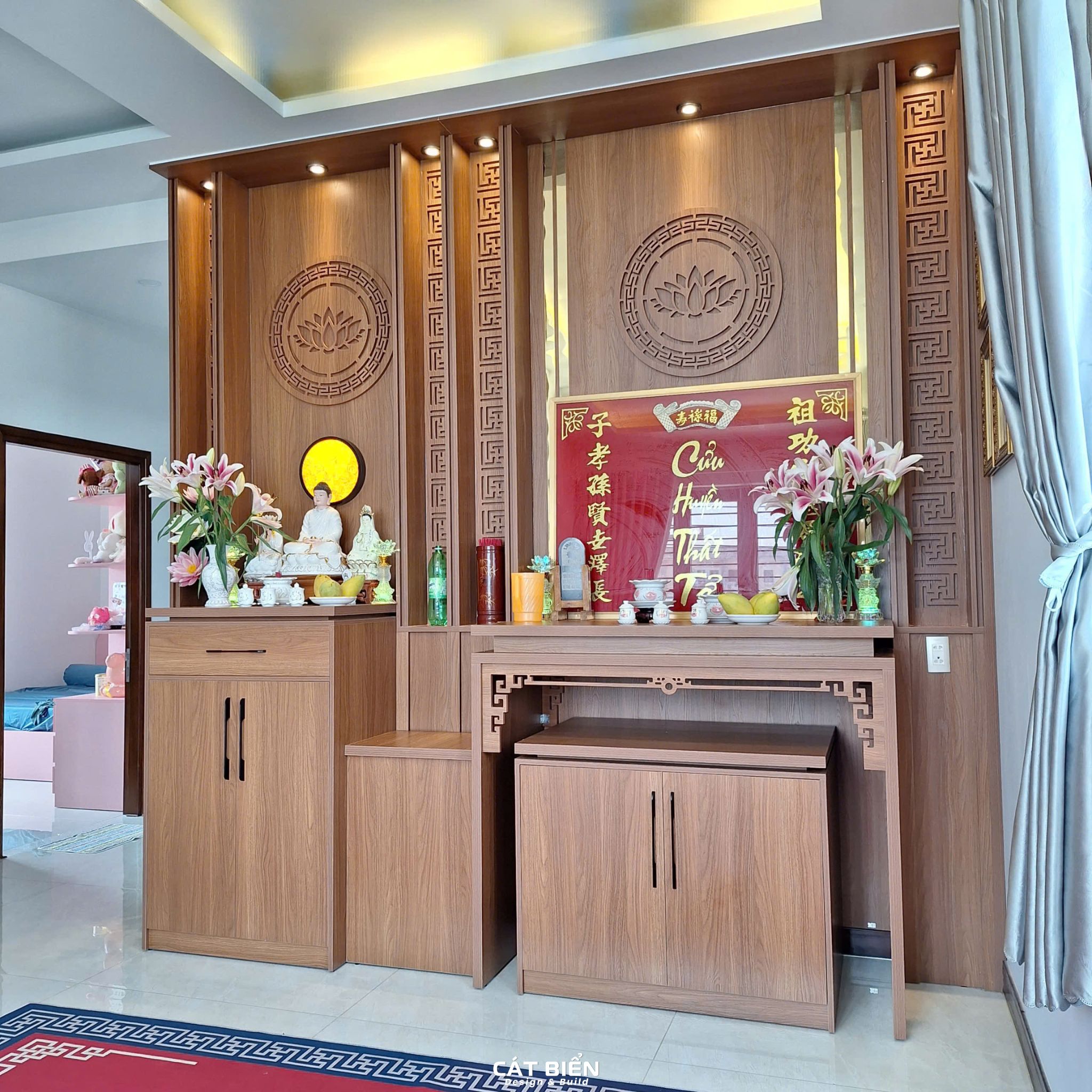 Nội Thất Phòng Thờ Anh Đém Rạch Giá NTPT-117