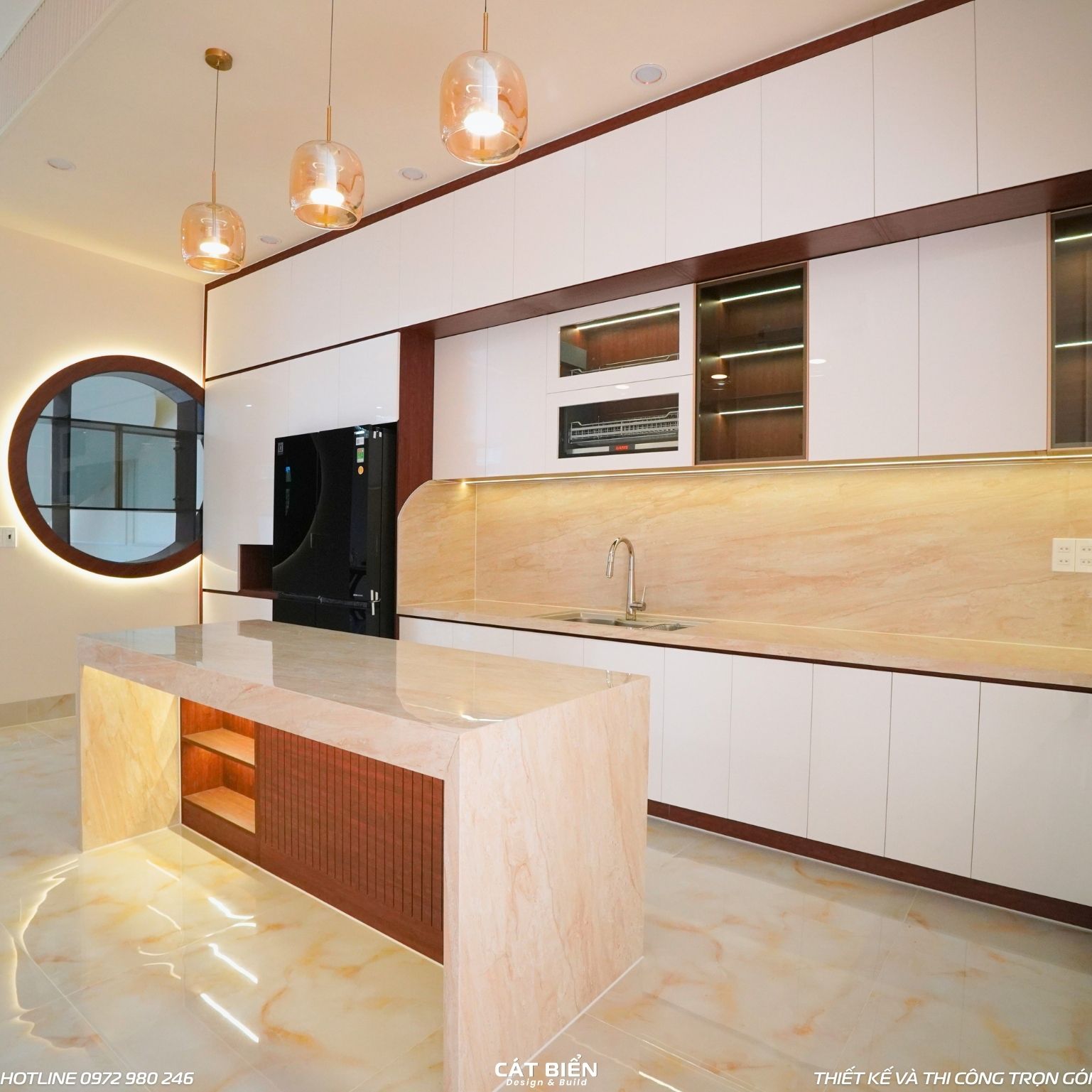 Nội Thất Phòng Bếp Chị Thùy Rạch Giá NTPB-140