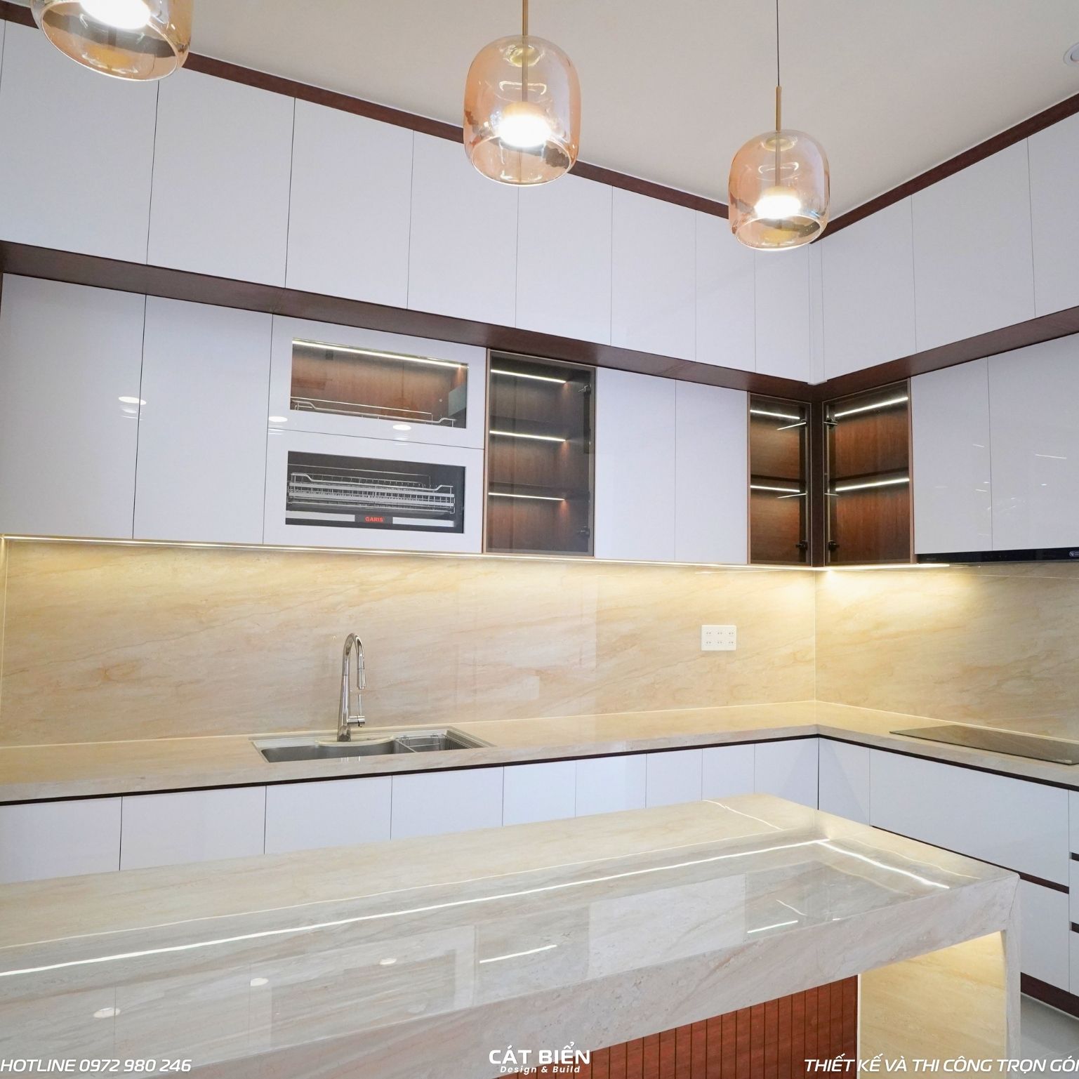 Nội Thất Phòng Bếp Chị Thùy Rạch Giá NTPB-140