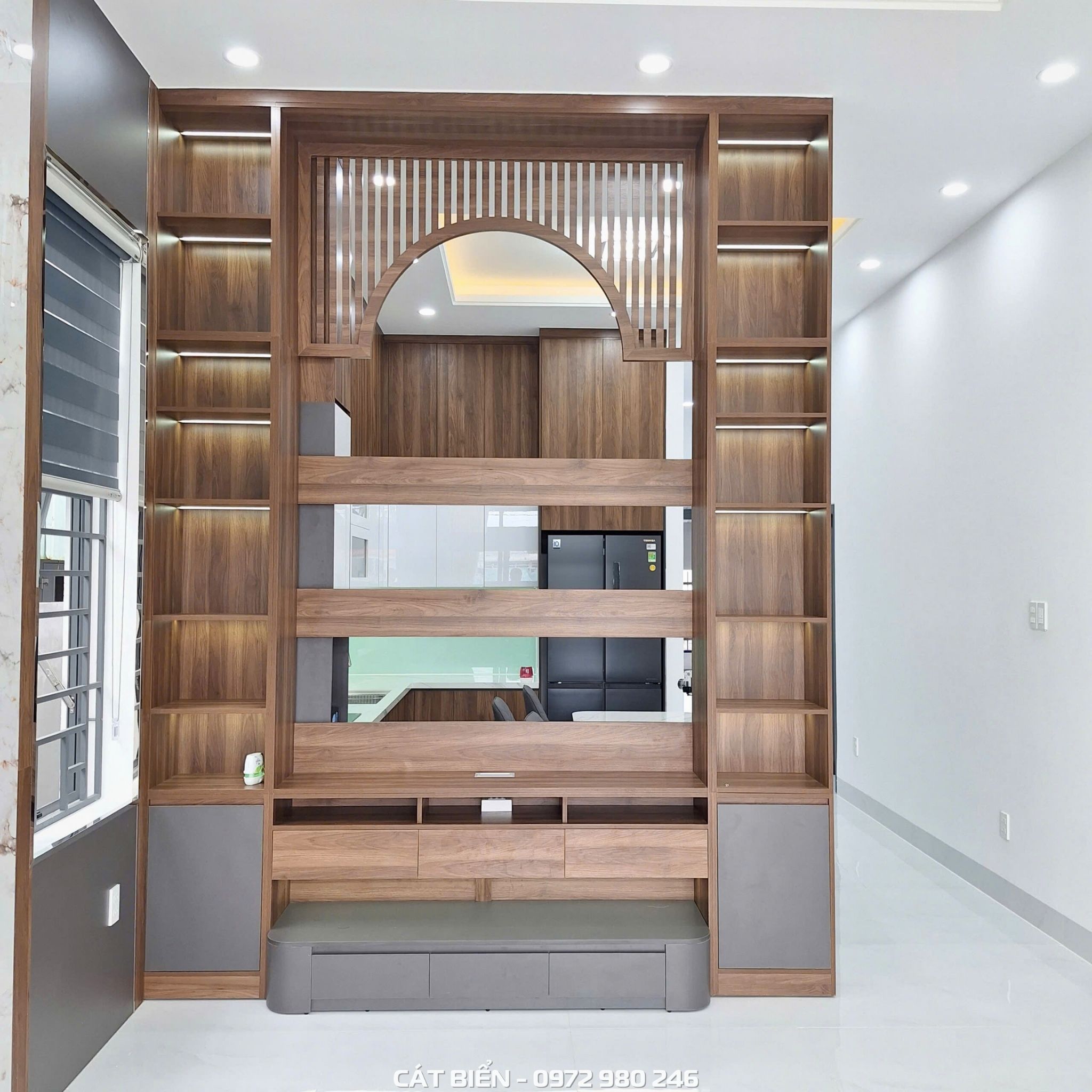 Nội Thất Phòng Khách Chị Hạnh Hòn Đất NTPK-143