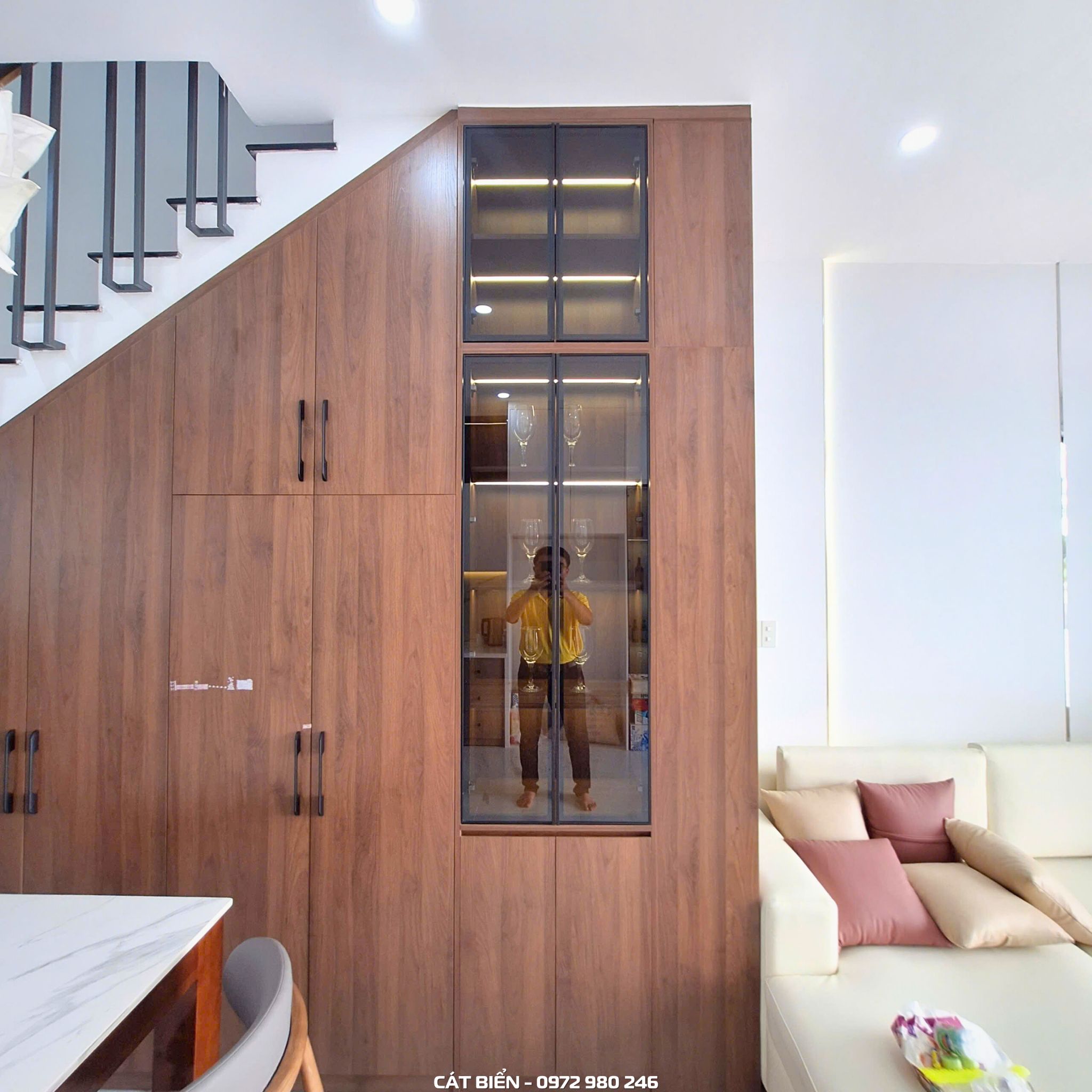 Nội Thất Phòng Khách Chị Tú CIC Boulevard NTPK-149