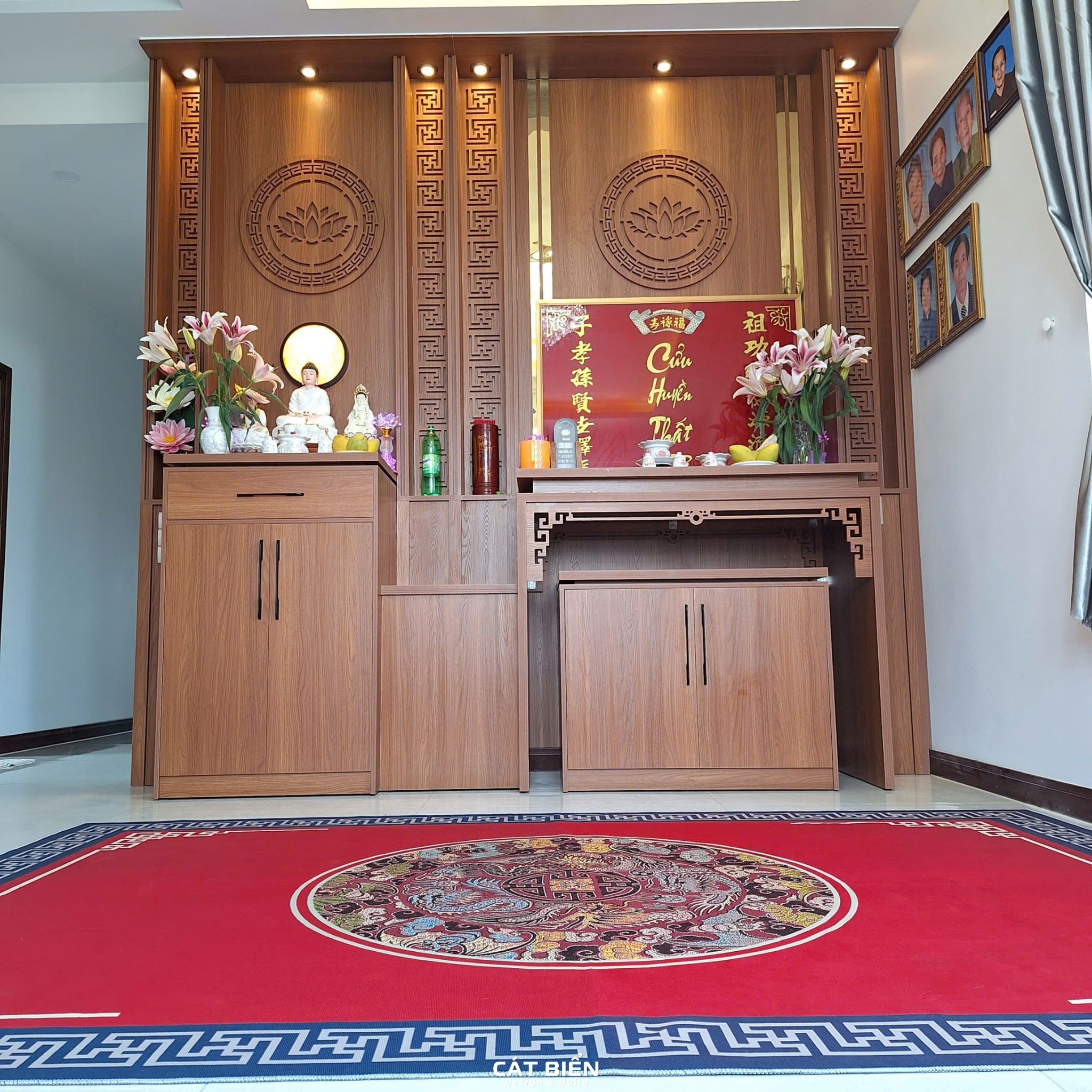 Nội Thất Phòng Thờ Anh Đém Rạch Giá NTPT-117