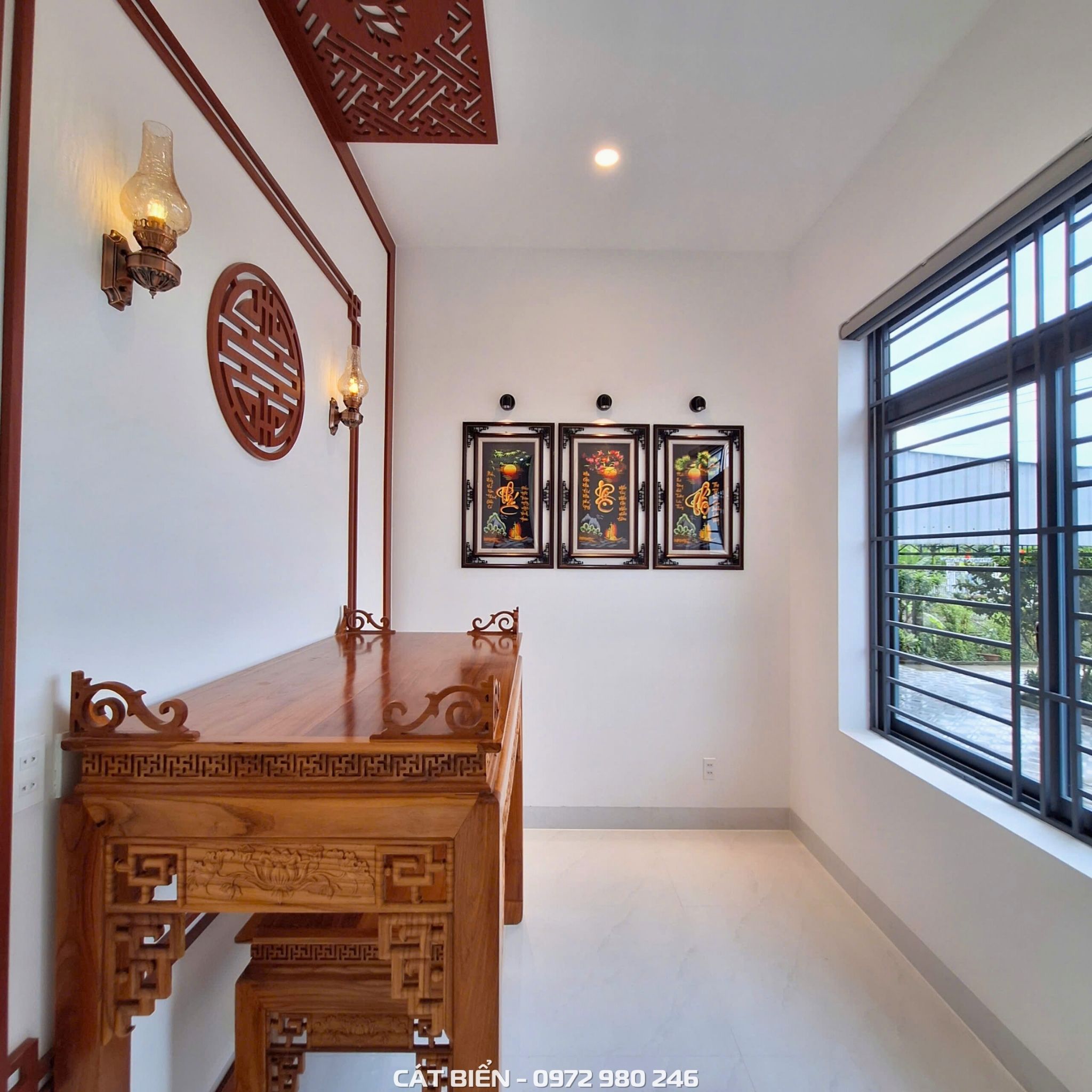 Nội Thất Phòng Thờ Chị Hạnh Hòn Đất NTPT-114