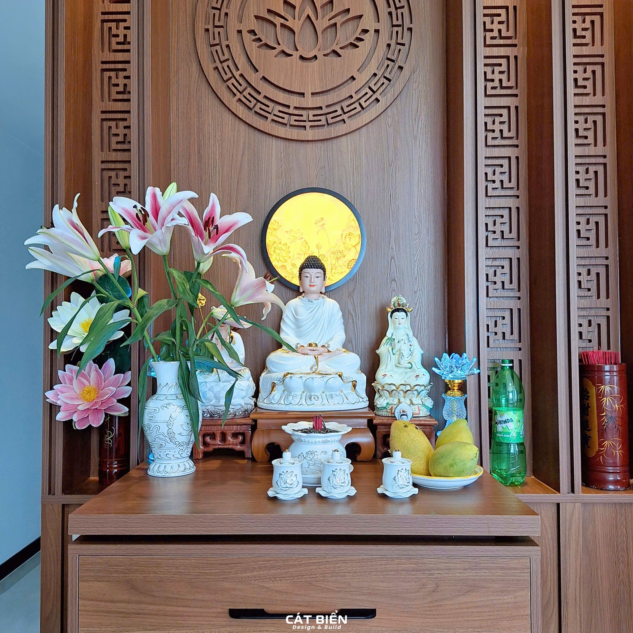 Nội Thất Phòng Thờ Anh Đém Rạch Giá NTPT-117