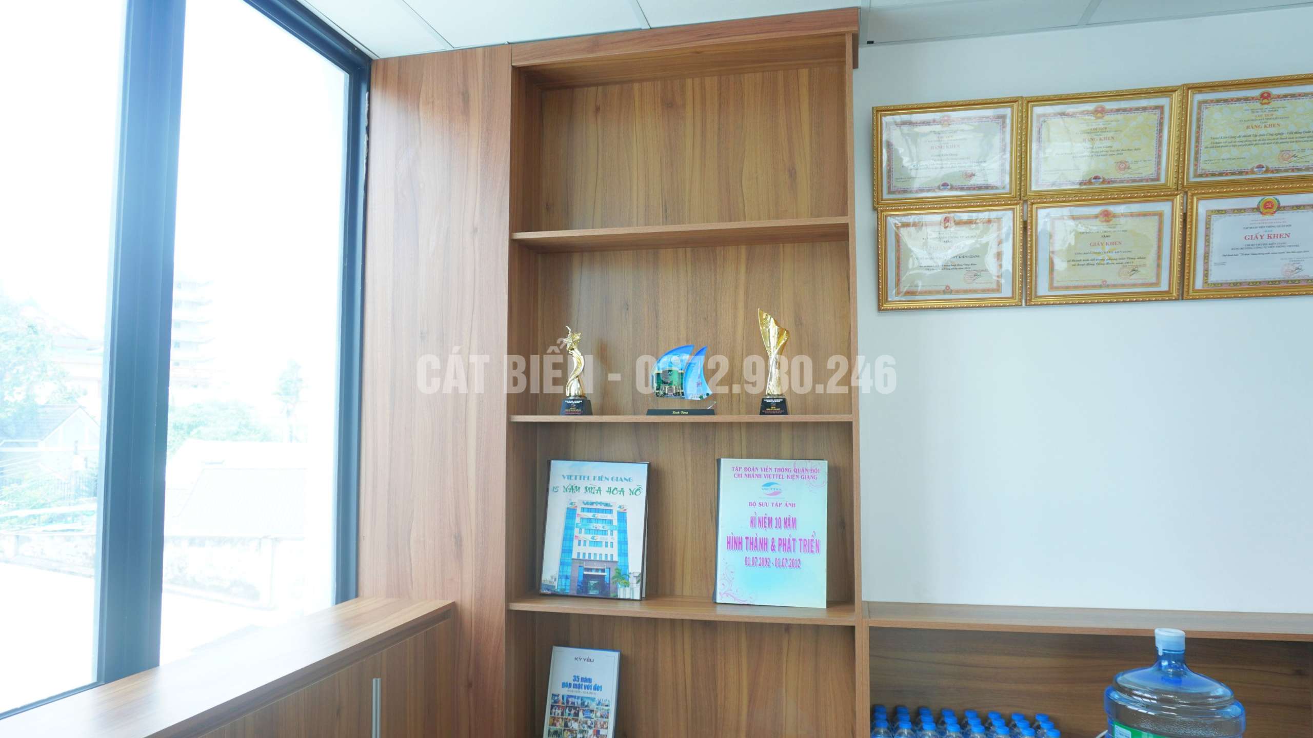 Nội Thất Phòng Đọc Sách Viettel Kiên Giang NTPDS-101
