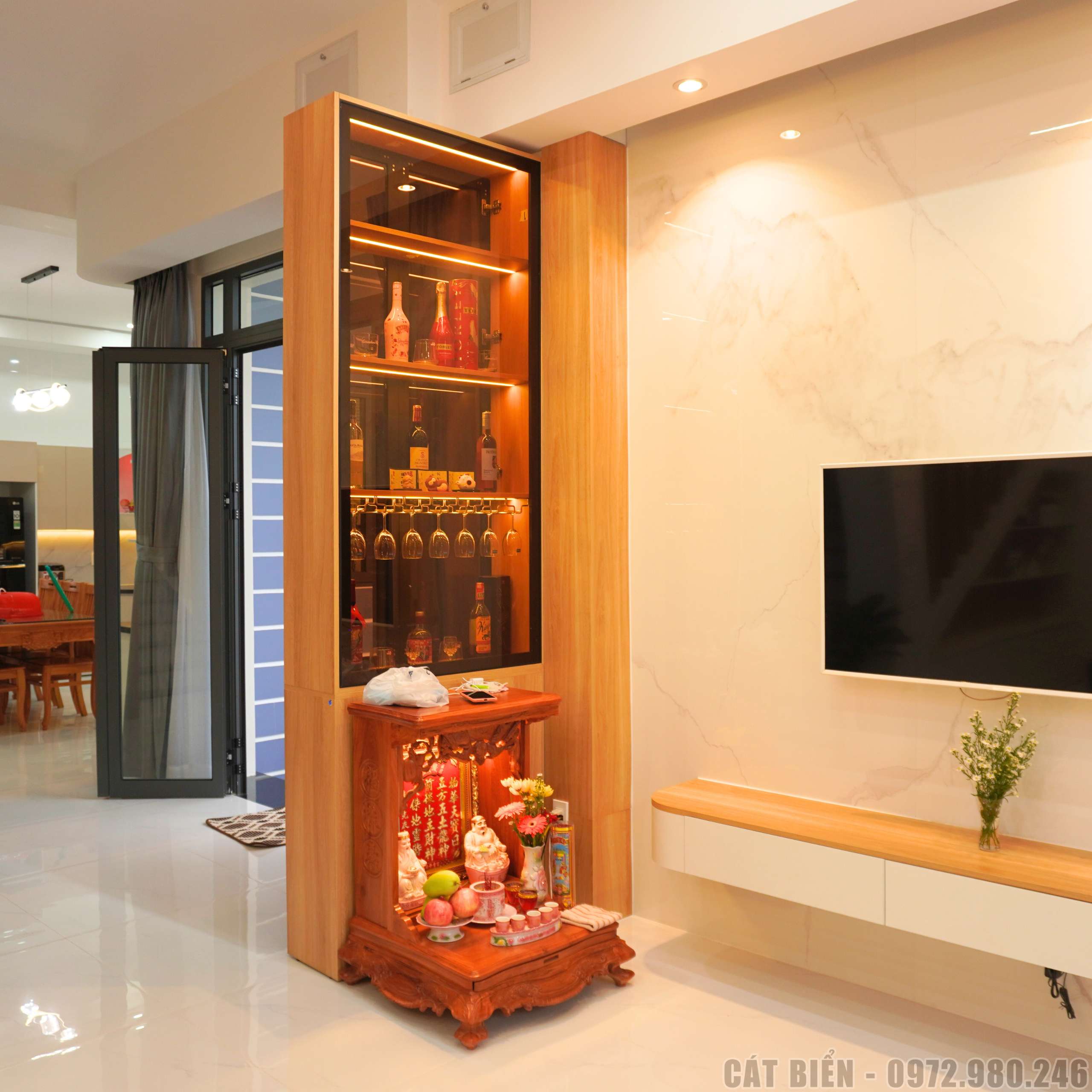 Nội Thất Phòng Khách Chị Hải Triều Rạch Giá NTPK-110