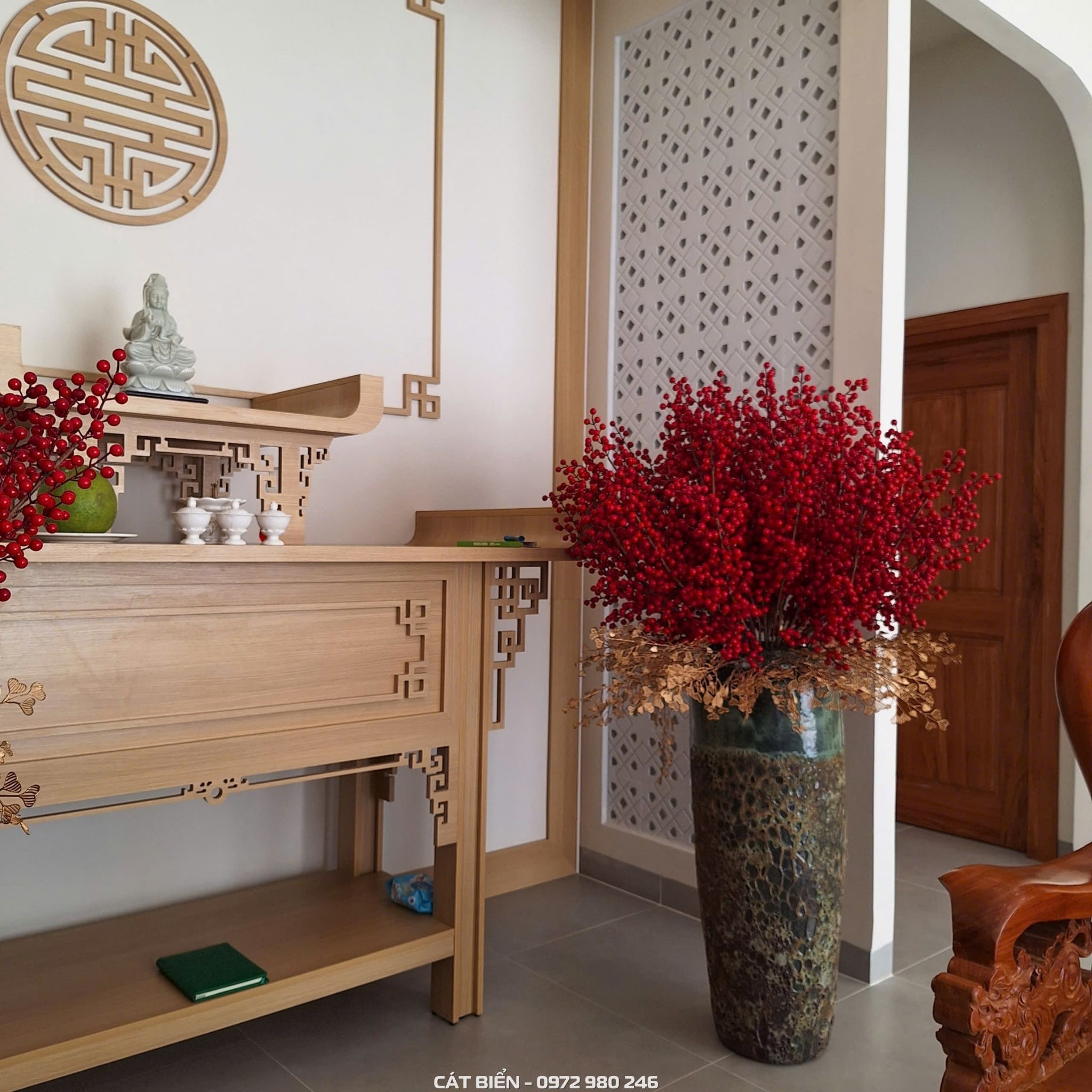 Nội Thất Phòng Thờ Anh Trọng Hòn Đất NTPT-116