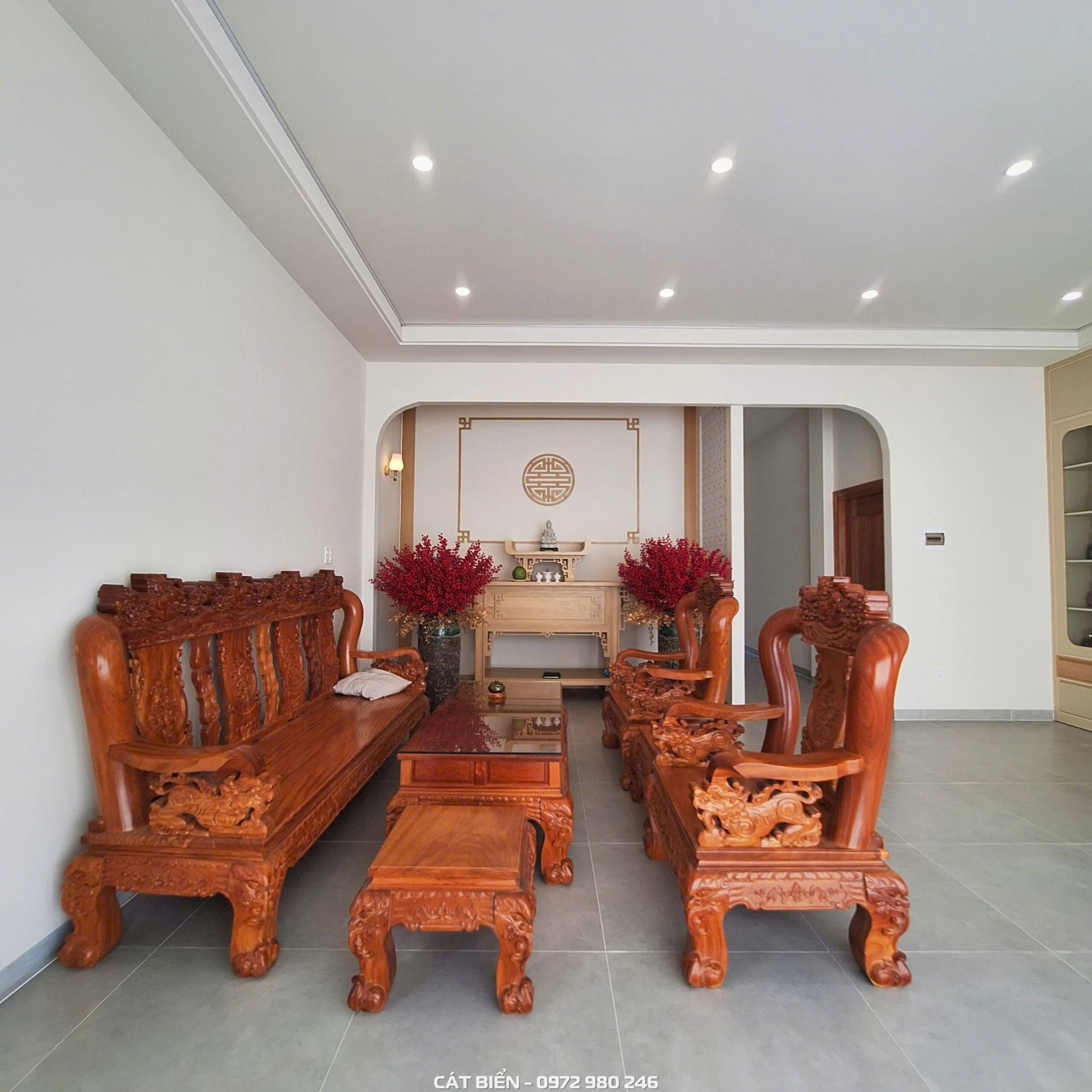 Nội Thất Phòng Thờ Anh Trọng Hòn Đất NTPT-116