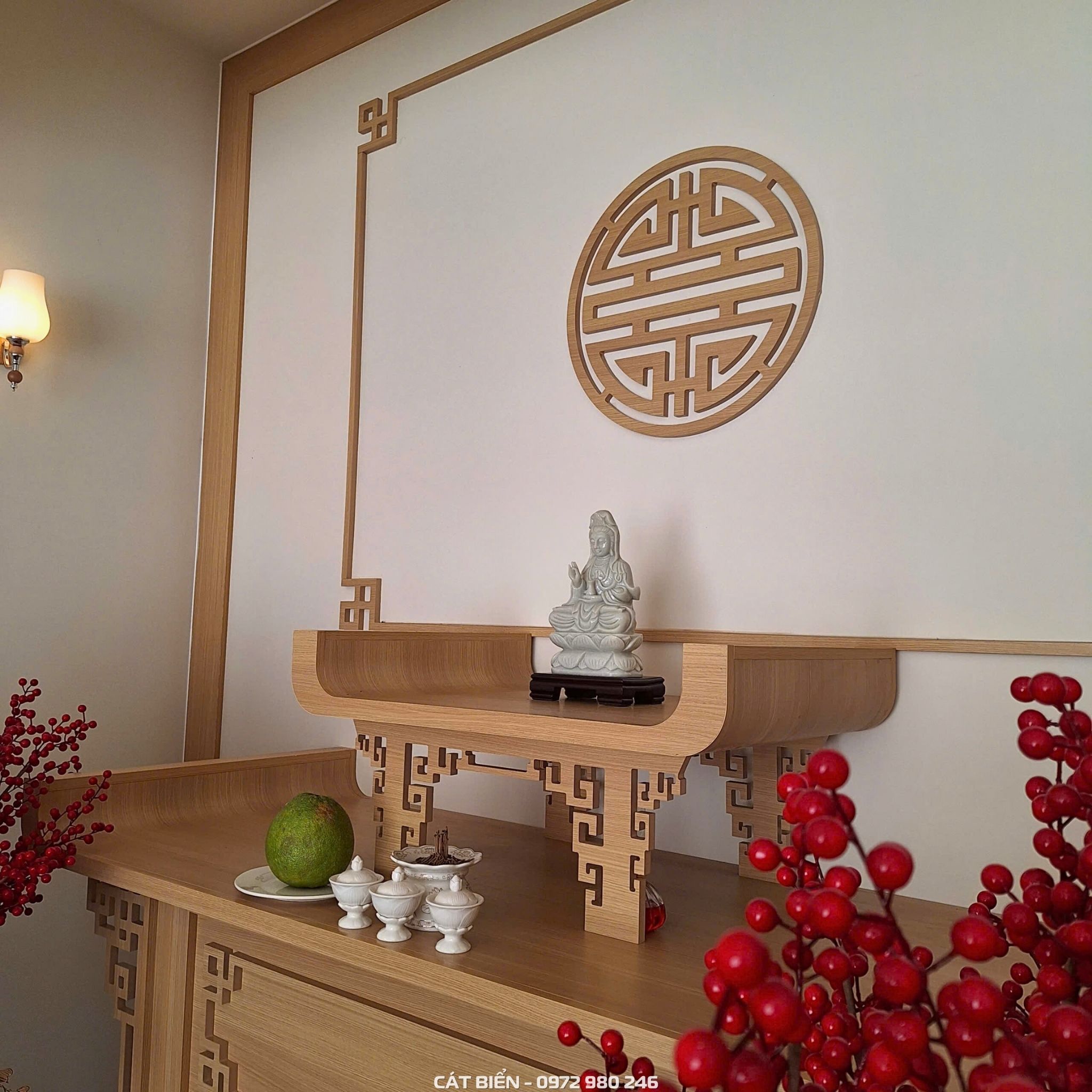 Nội Thất Phòng Thờ Anh Trọng Hòn Đất NTPT-116