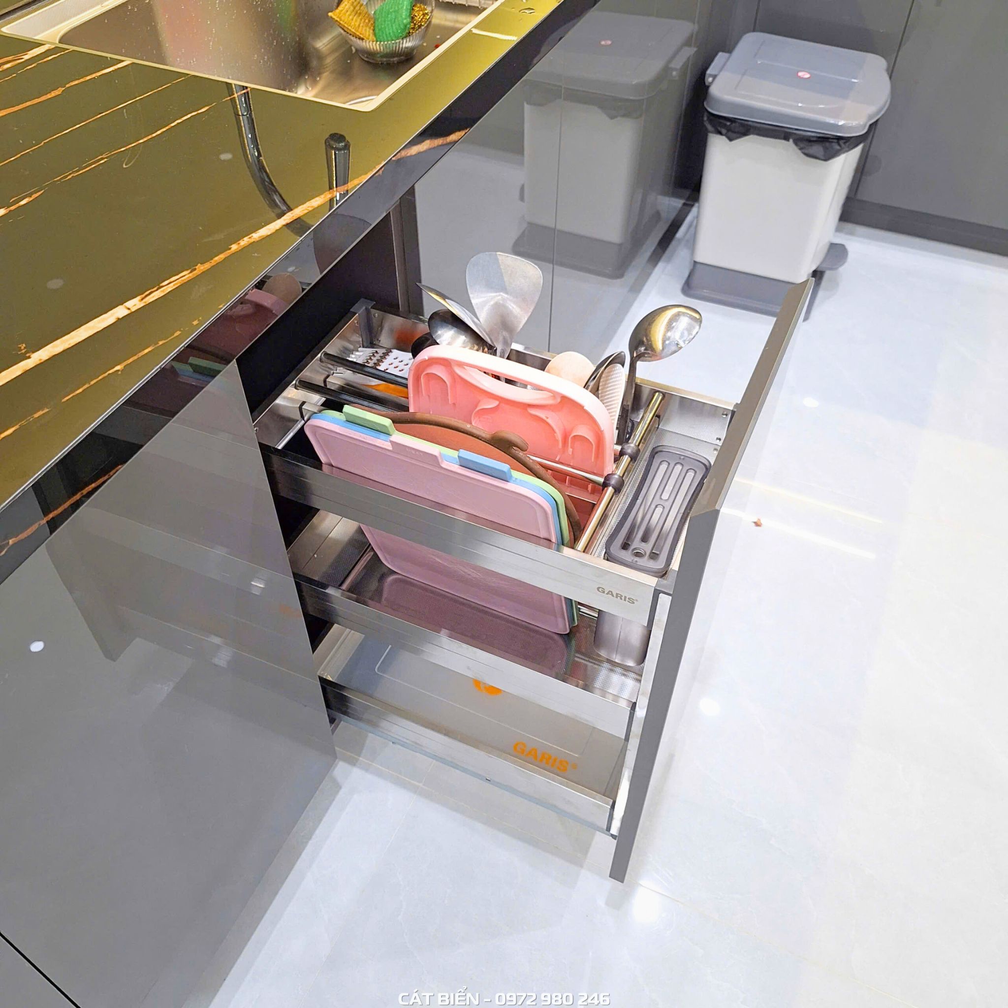 Nội Thất Phòng Bếp Anh Thão An Biên NTPB-139
