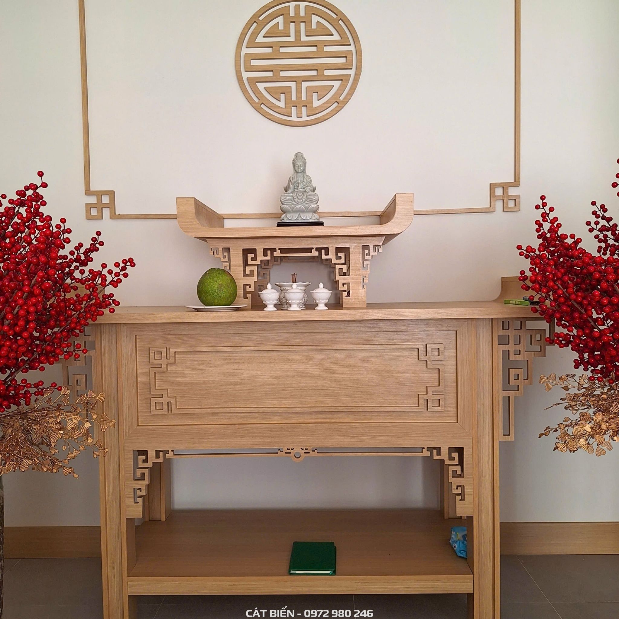 Nội Thất Phòng Thờ Anh Trọng Hòn Đất NTPT-116