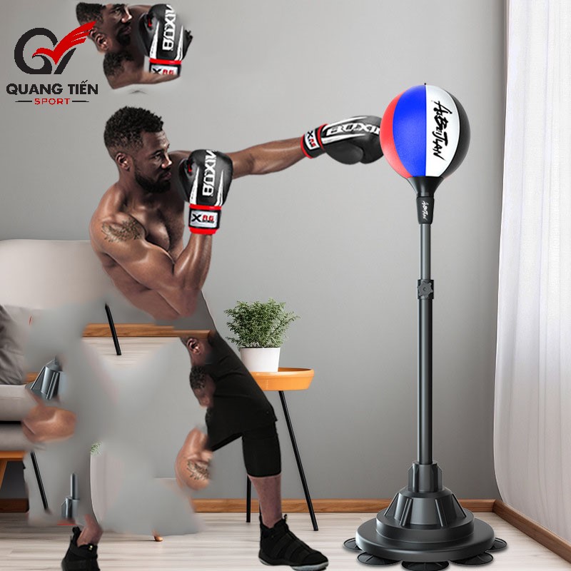 Trụ Đấm Phản Xạ ABJ Tập Luyện Boxing Tại Nhà Trụ Bóng