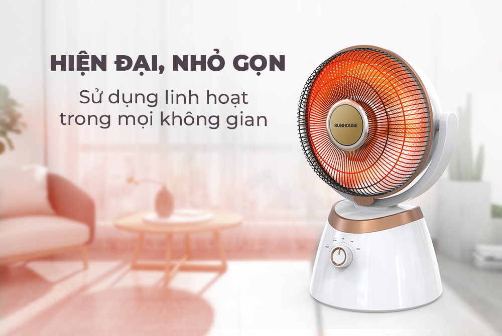 Quạt sưởi carbon Sunhouse SHD7008