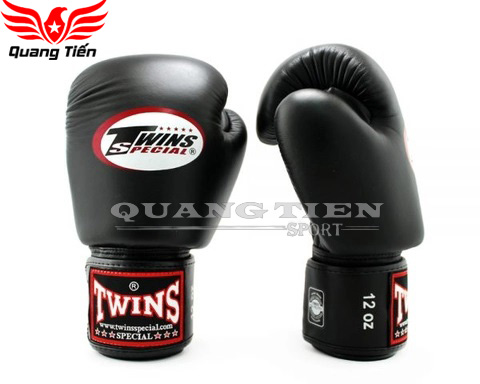 GĂNG TAY BOXING TWINS – BLACK (ĐEN)
