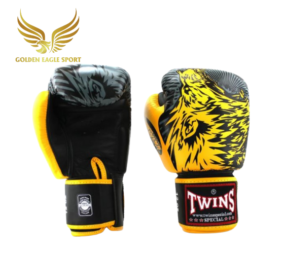 Găng Tay Boxing Twins FBGVL3-50 SÓI VÀNG