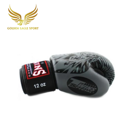 Găng Tay Boxing Twins FBGVL3-50 SÓI XÁM