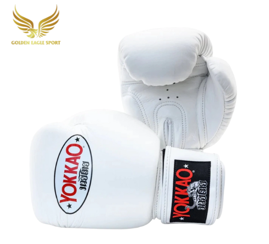 Găng Boxing YOKKAO Matrix – White BYGL-X-4