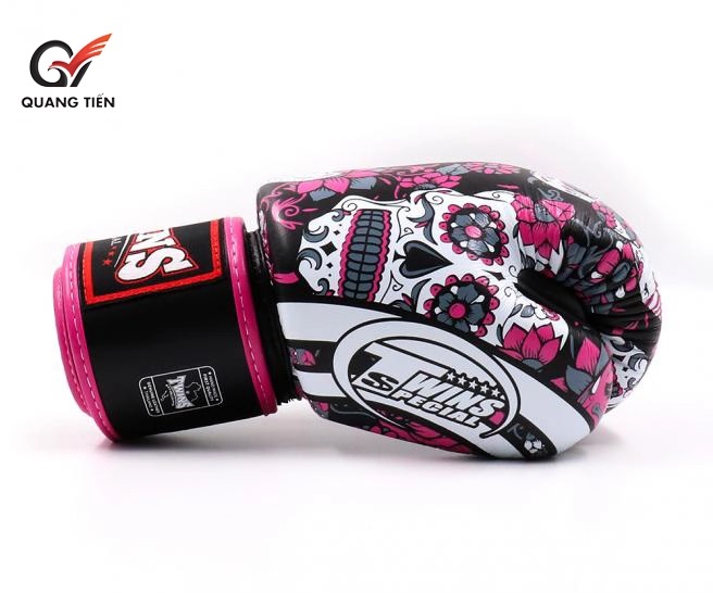 Găng Tay Twins Skull FBGVL3-53 Los Muertes Boxing Gloves | Hồng