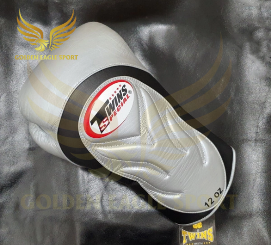 GĂNG TAY BOXING TWINS EXTRA DESIGN BGVL6 – ĐEN BẠC