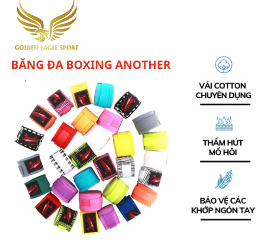 Băng đa boxing ANOTHER cotton co dãn chính hãng đủ màu (5m)