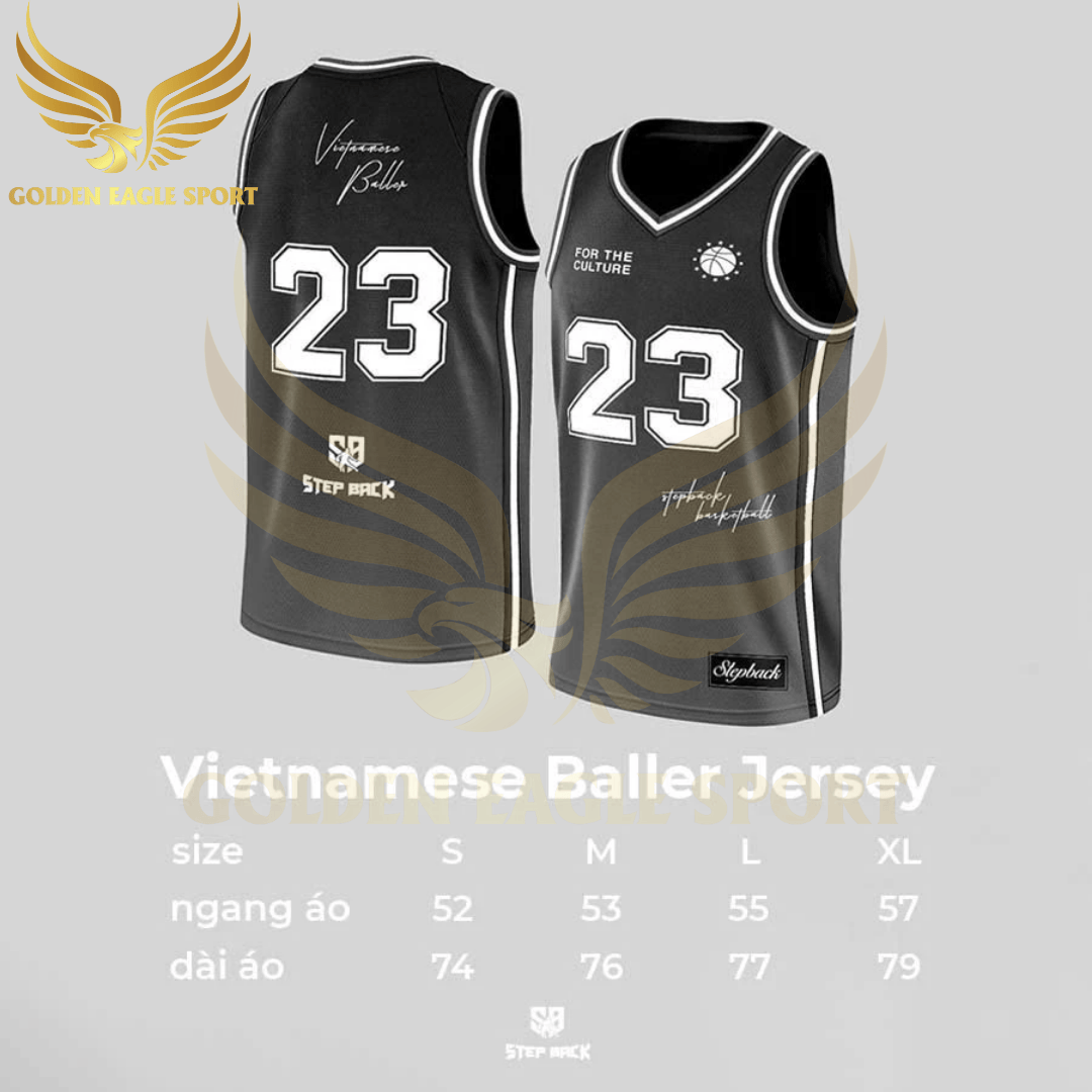 Áo bóng rổ Stepback Jersey Vietnamese Baller