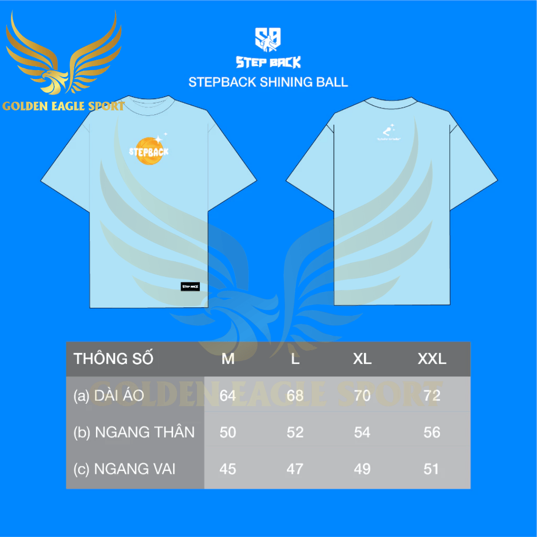 Áo Phông Stepback T-Shirt Shining Ball