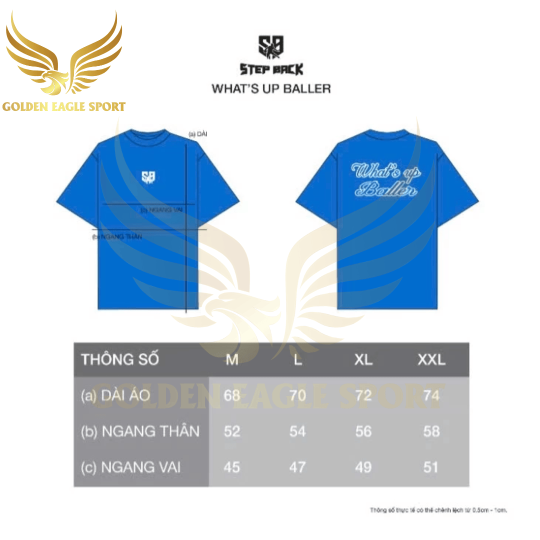 Áo Phông Stepback Tshirt What’s Up Baller