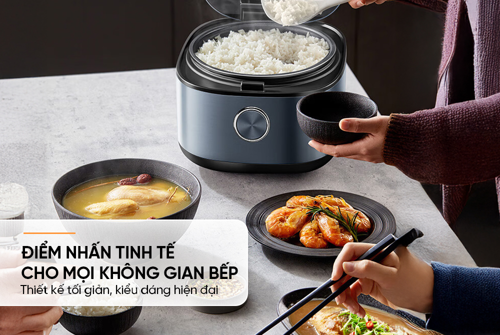 Nồi cơm điện tử 1.8L Sunhouse SHD8916