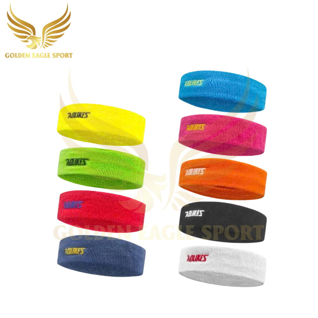 Băng Đô, Băng Trán Thể Thao, Tập Gym, Yoga, Chạy Bộ, Chất Cotton, Thấm Hút Mồ Hôi - AOLIKES 2108