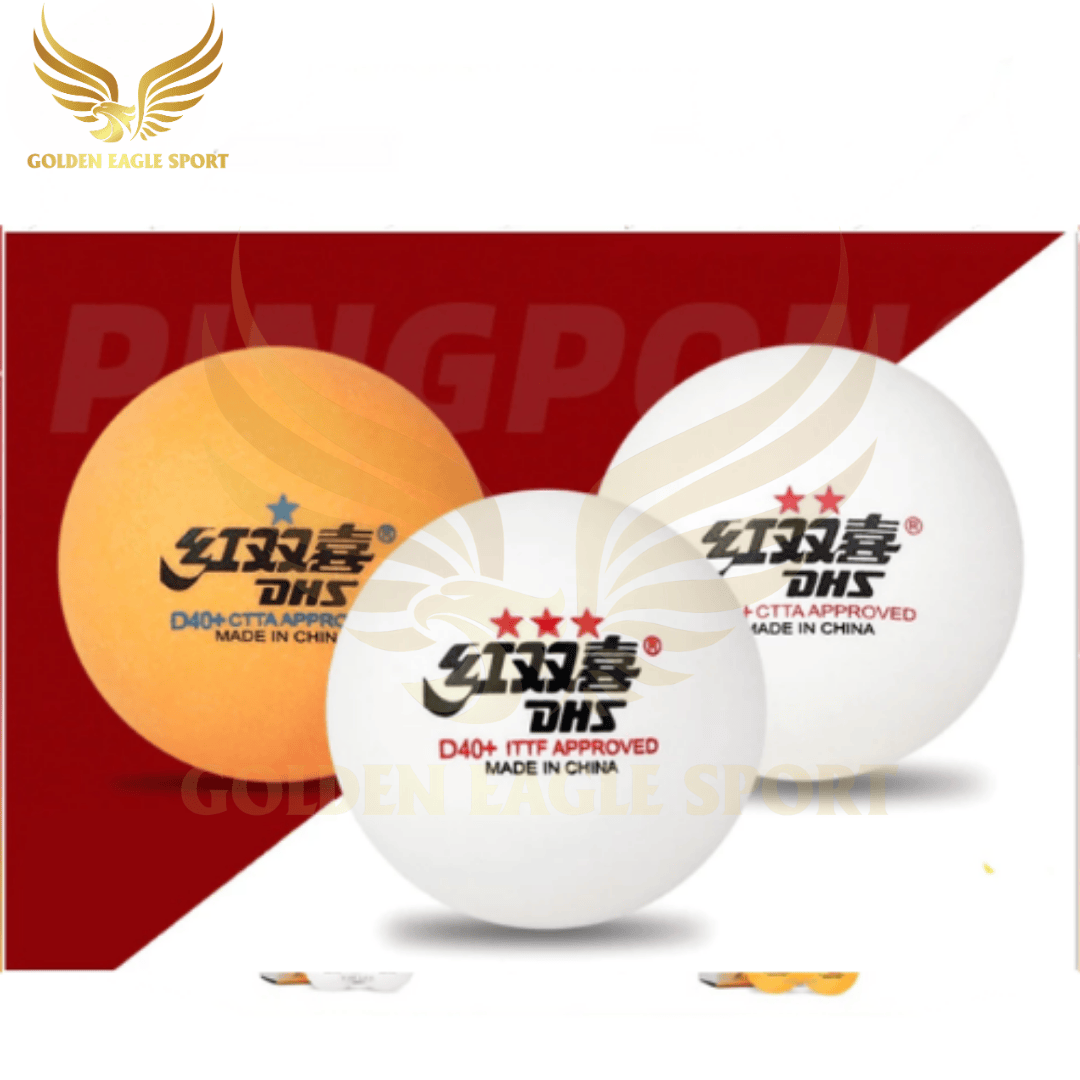 Quả bóng bàn 3 sao DHS - Hộp 3 quả