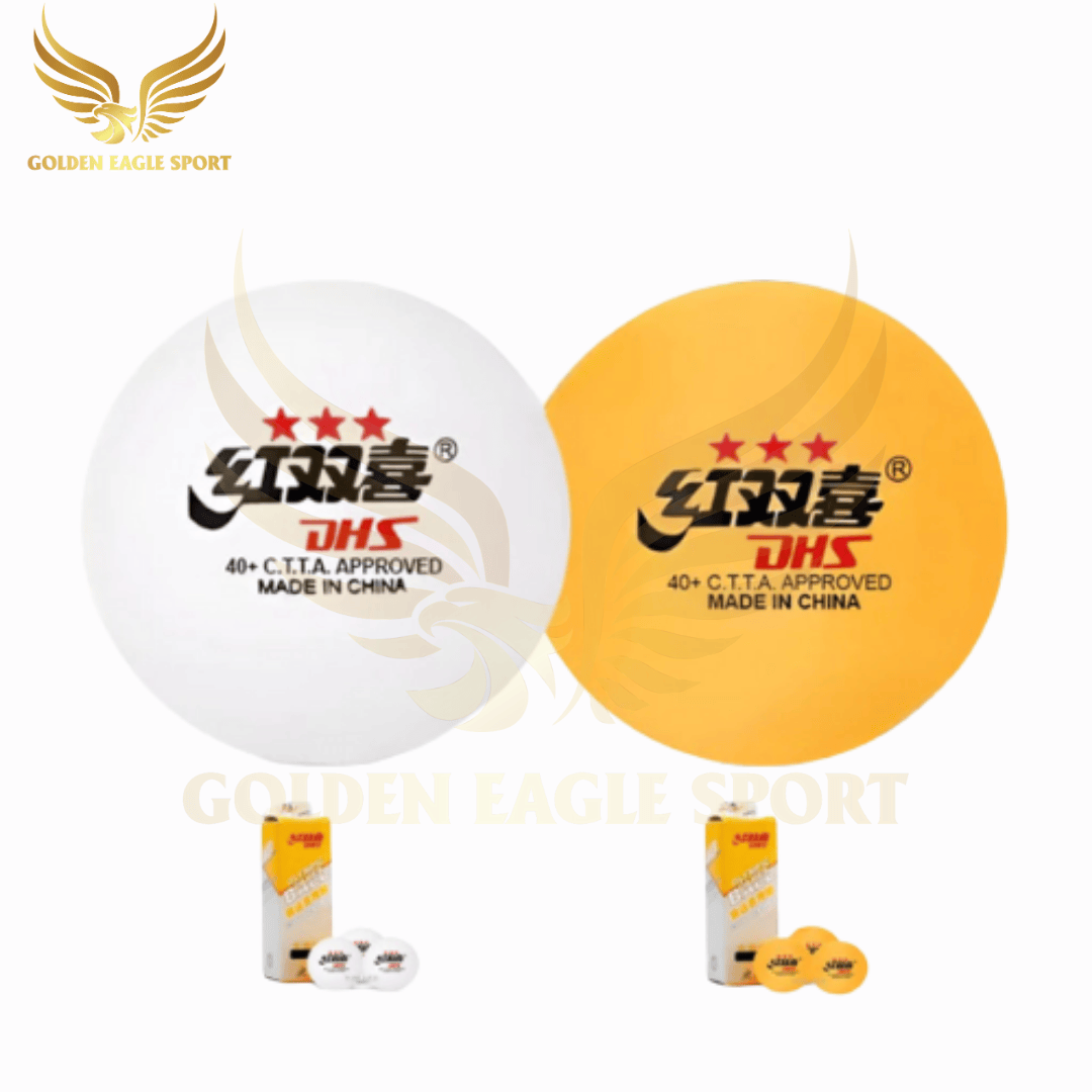 Quả bóng bàn 3 sao DHS - Hộp 3 quả