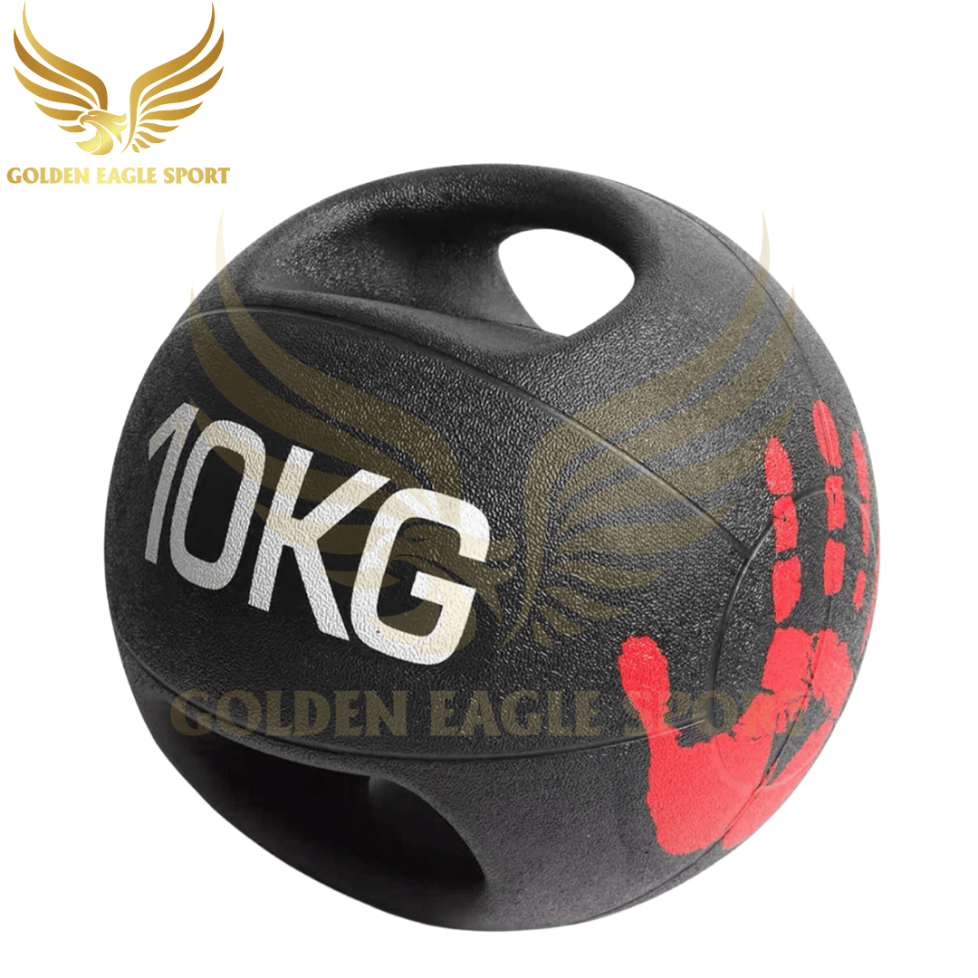 Bóng Tạ Cao Su Thể Lực Có Tay Cầm đủ loại từ 3-10kg (Sản phẩm có thể khác màu sắc minh hoạ)