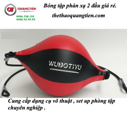 Bóng tập phản xạ 2 đầu Wubotiyu