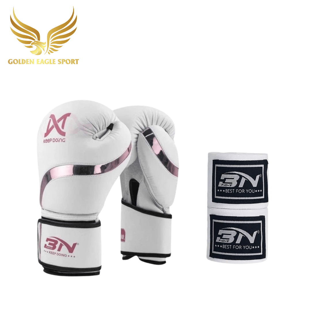 COMBO Găng boxing BN DNA + băng quấn tay BN chính hãng
