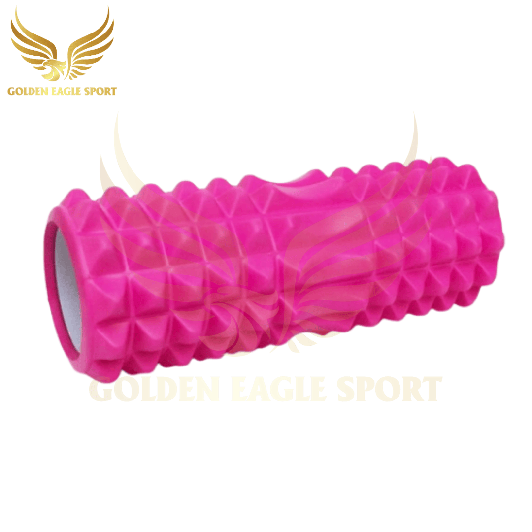 Con Lăn Yoga Massage Foam Roller - Ống Trụ Lăn Xốp Tập Thể Thao Giãn Cơ Gai Nhọn - Hãng Dododios