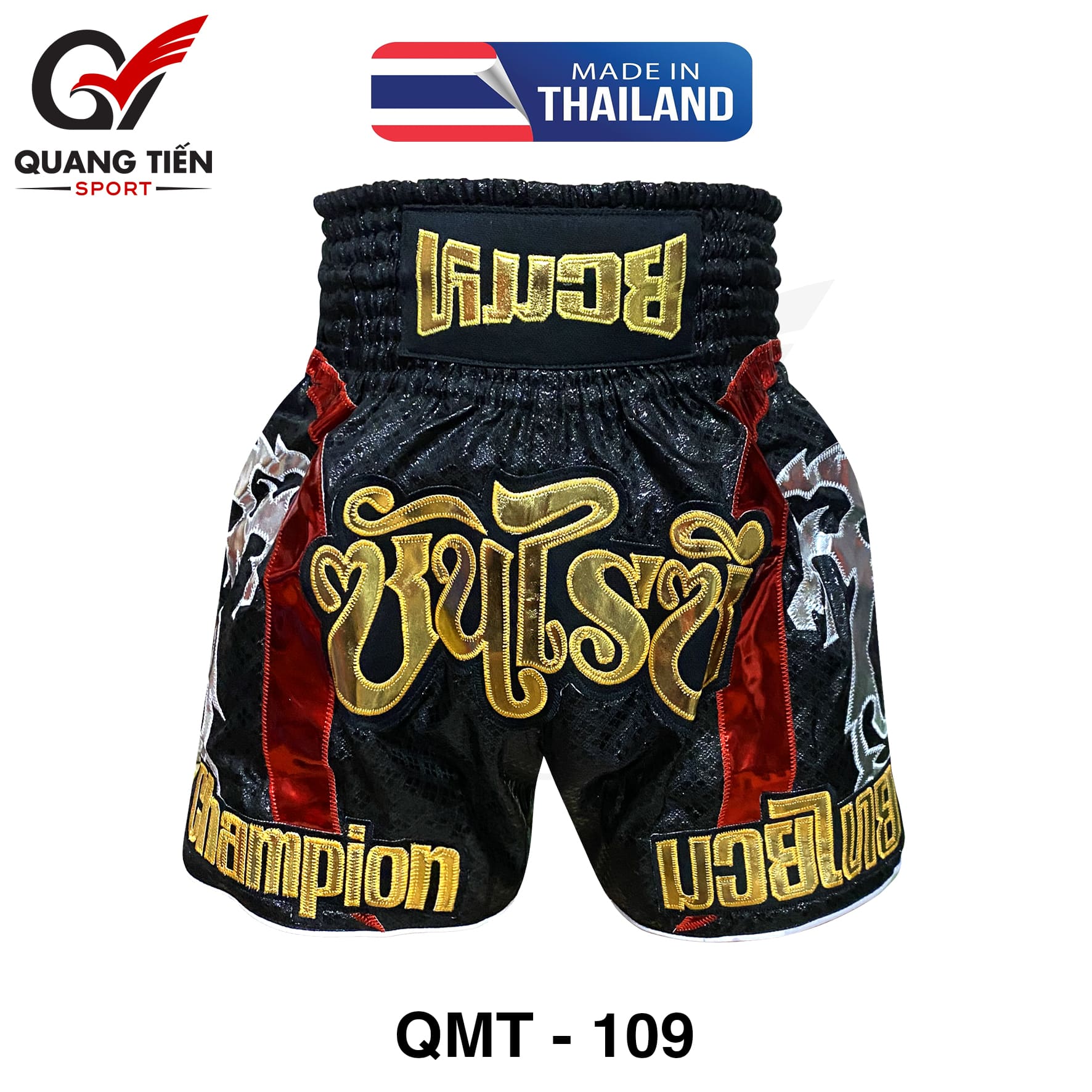 Quần Muay Thái MaxMuay - QMT 109- Hàng chính hãng sản xuất tại thái