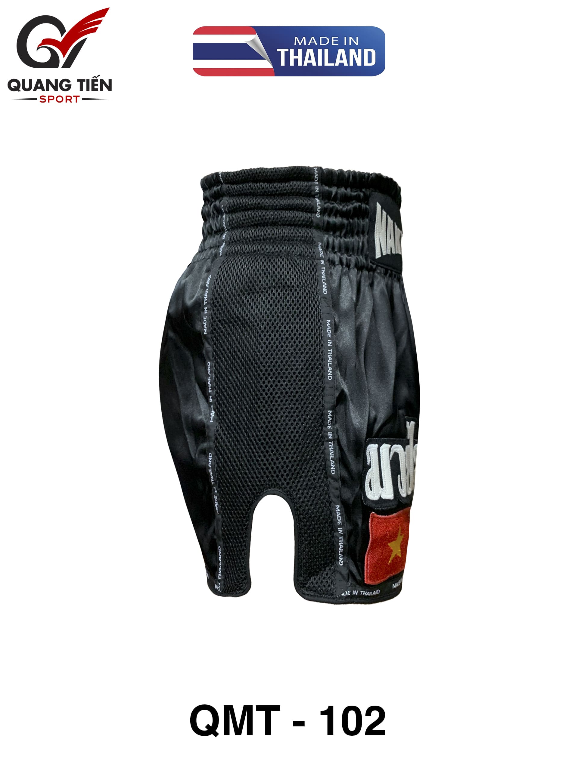 Quần MuayThai chính hãng cao cấp QMT-102