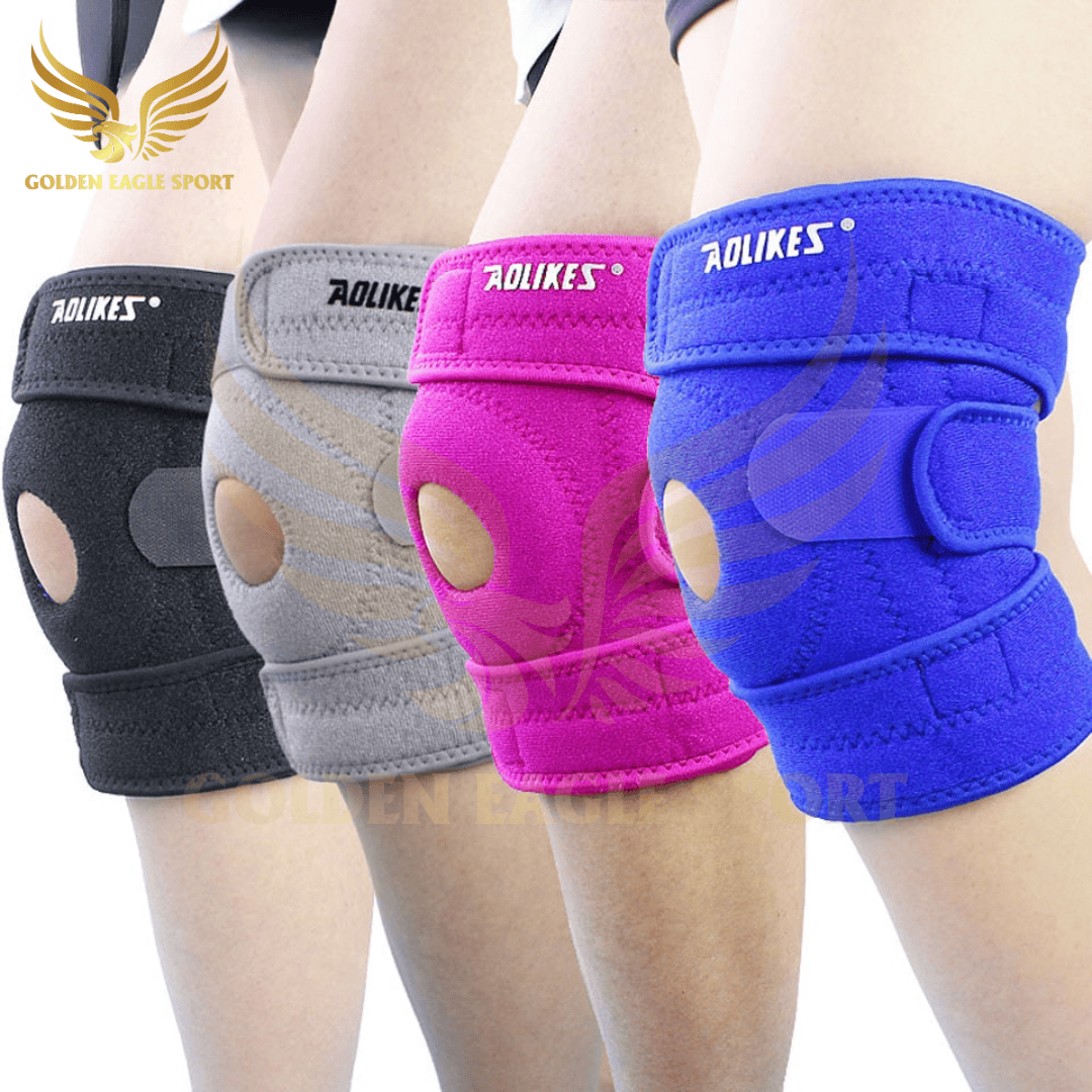 Đai quấn bảo vệ đầu gối thể thao AOLIKES - 7912