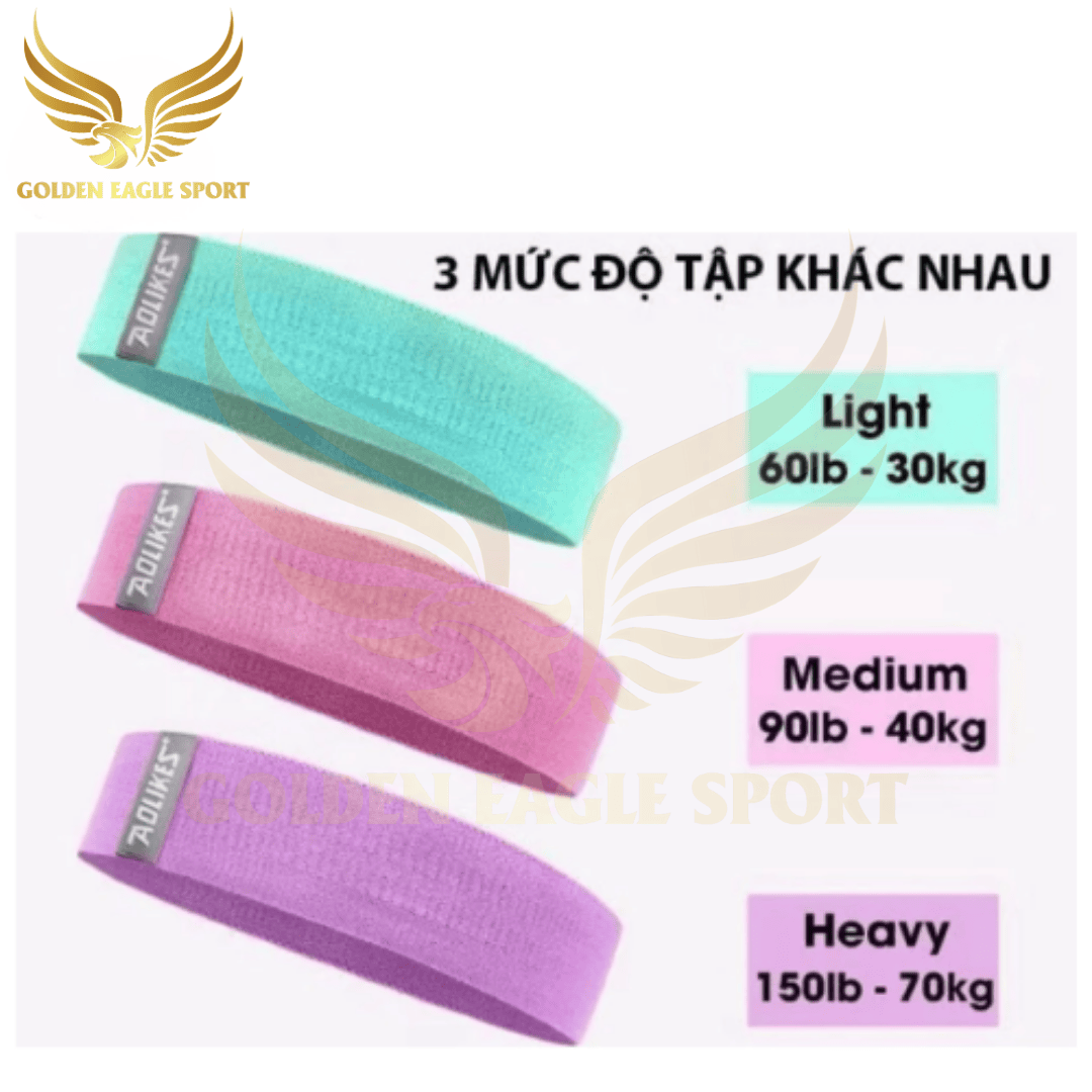 Dây Đàn Hồi Kháng Lực Tập Mông Đùi AoLikes 3604