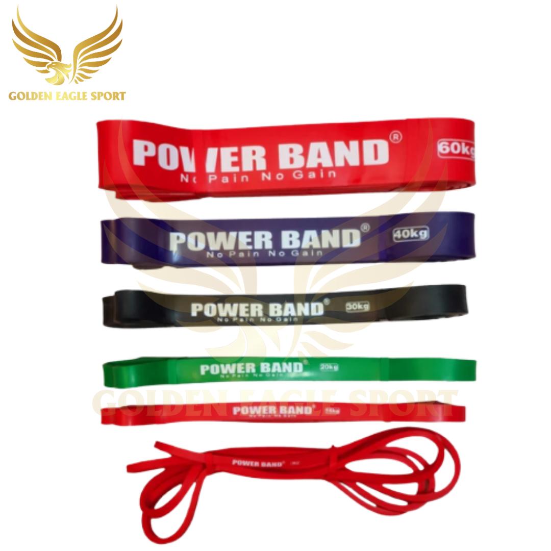 Dây Kháng Lực, Dây Cao Su Đàn Hồi , Powerband, Trợ Lực, Gym, Yoga, Boxing, Bóng Đá,Tập Thể Lực