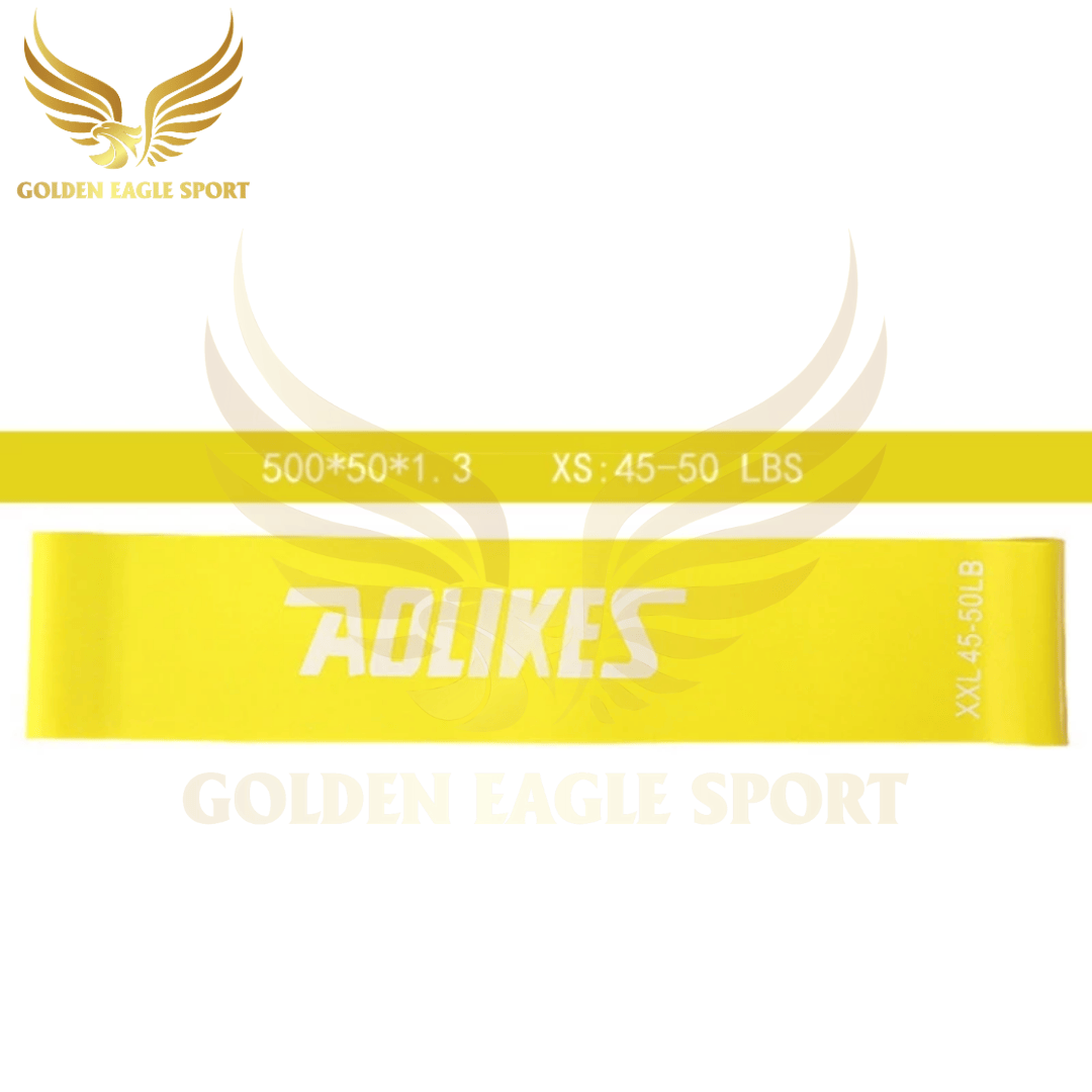 Dây Kháng Lực Mini Band, Bộ Dây Mini Band Cao Su Kháng Lực Tập Gym Chân Mông Aolikes